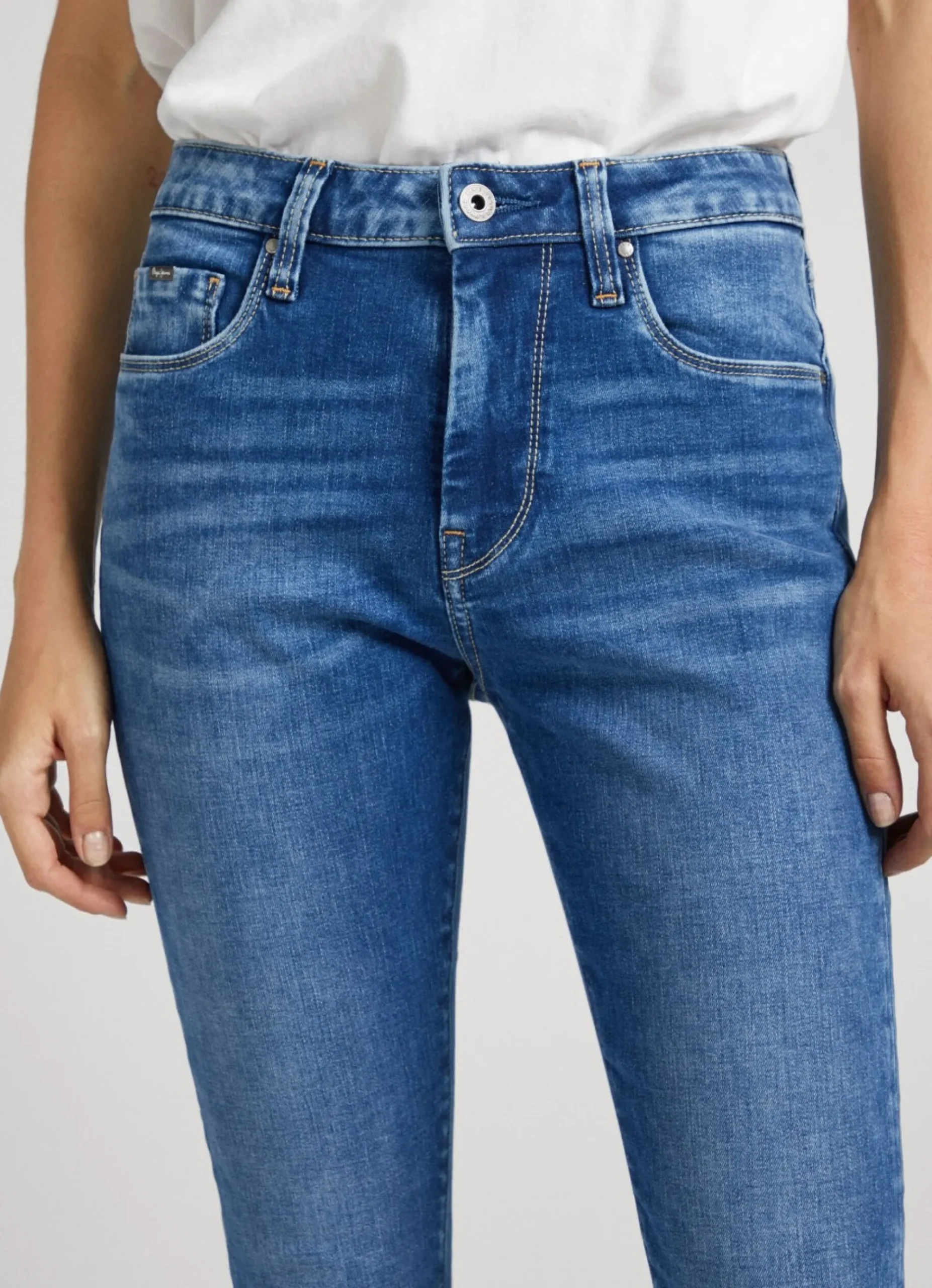 Mulher Pepe Jeans Skinny>Jeans Regent Skinny Fit High-Rise
