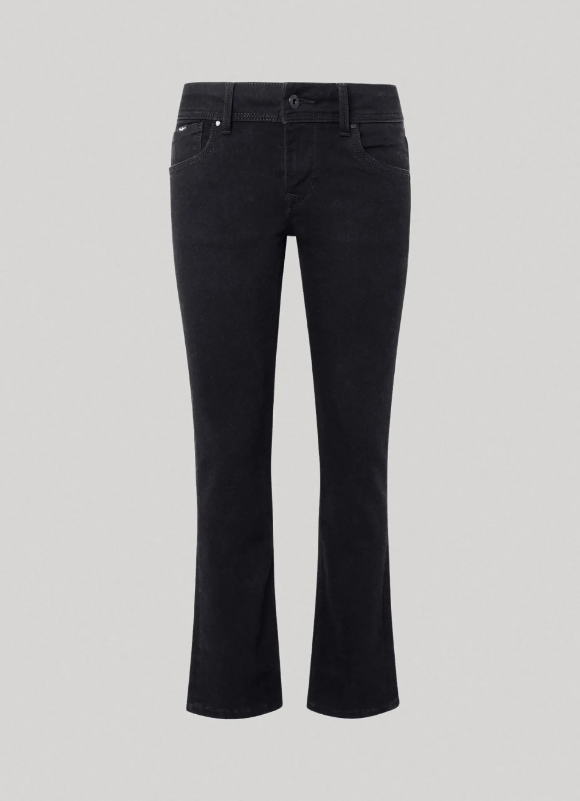 Mulher Pepe Jeans Straight>Jeans Saturn Regular Fit Mid Rise
