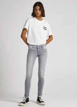 Mulher Pepe Jeans Skinny>Jeans Soho Skinny Fit Mid Rise