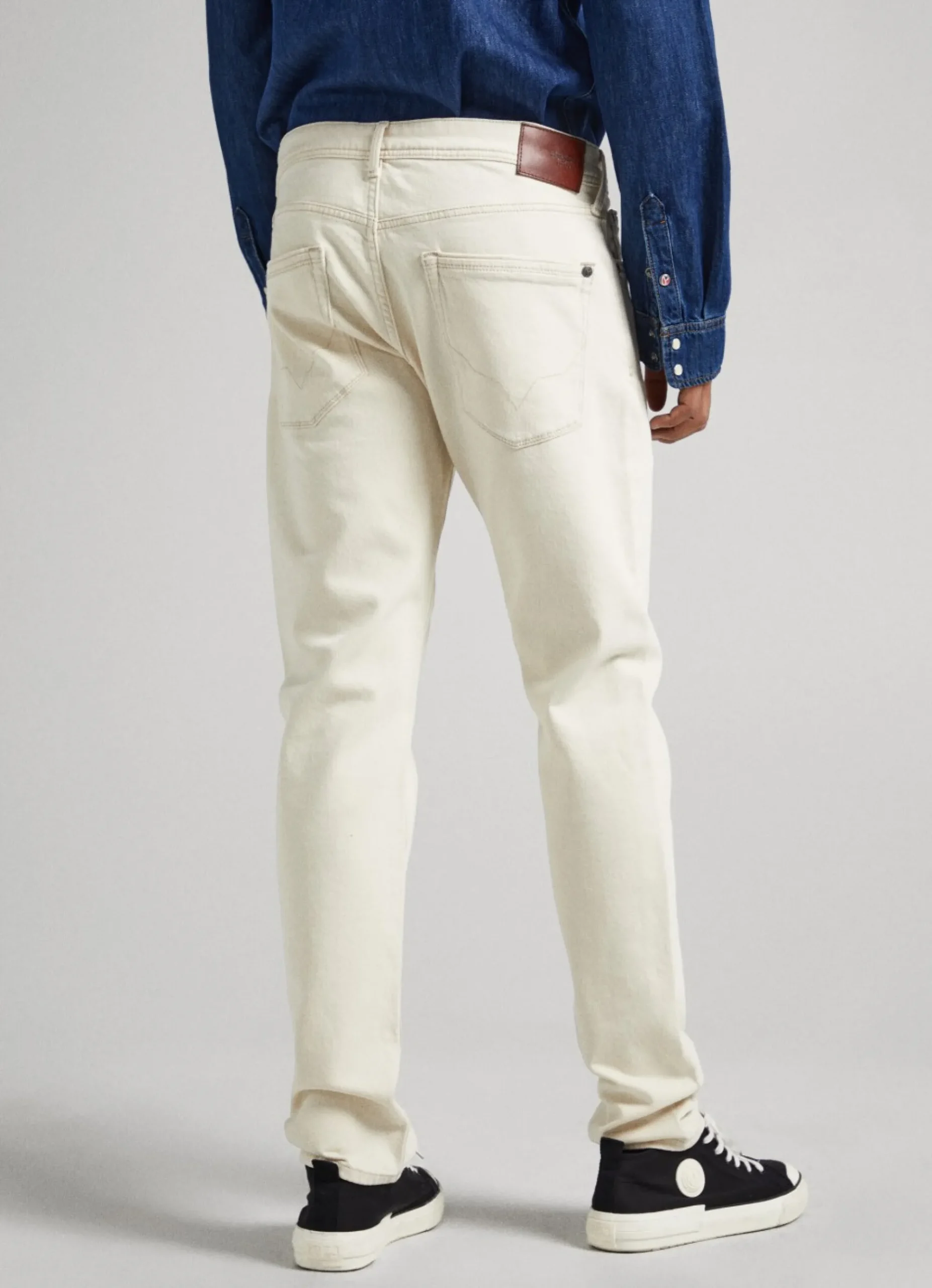 Homem Pepe Jeans Regular>Jeans Stanley Fit Mid Rise
