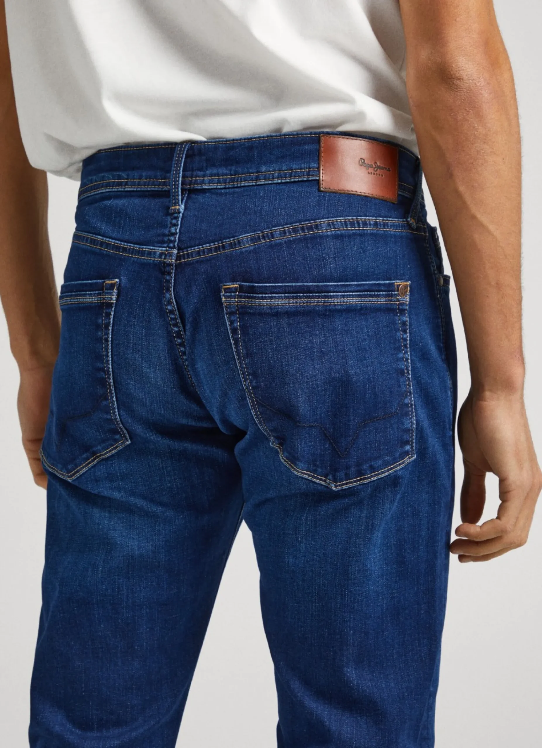 Homem Pepe Jeans Regular>Jeans Stanley Fit Mid Rise