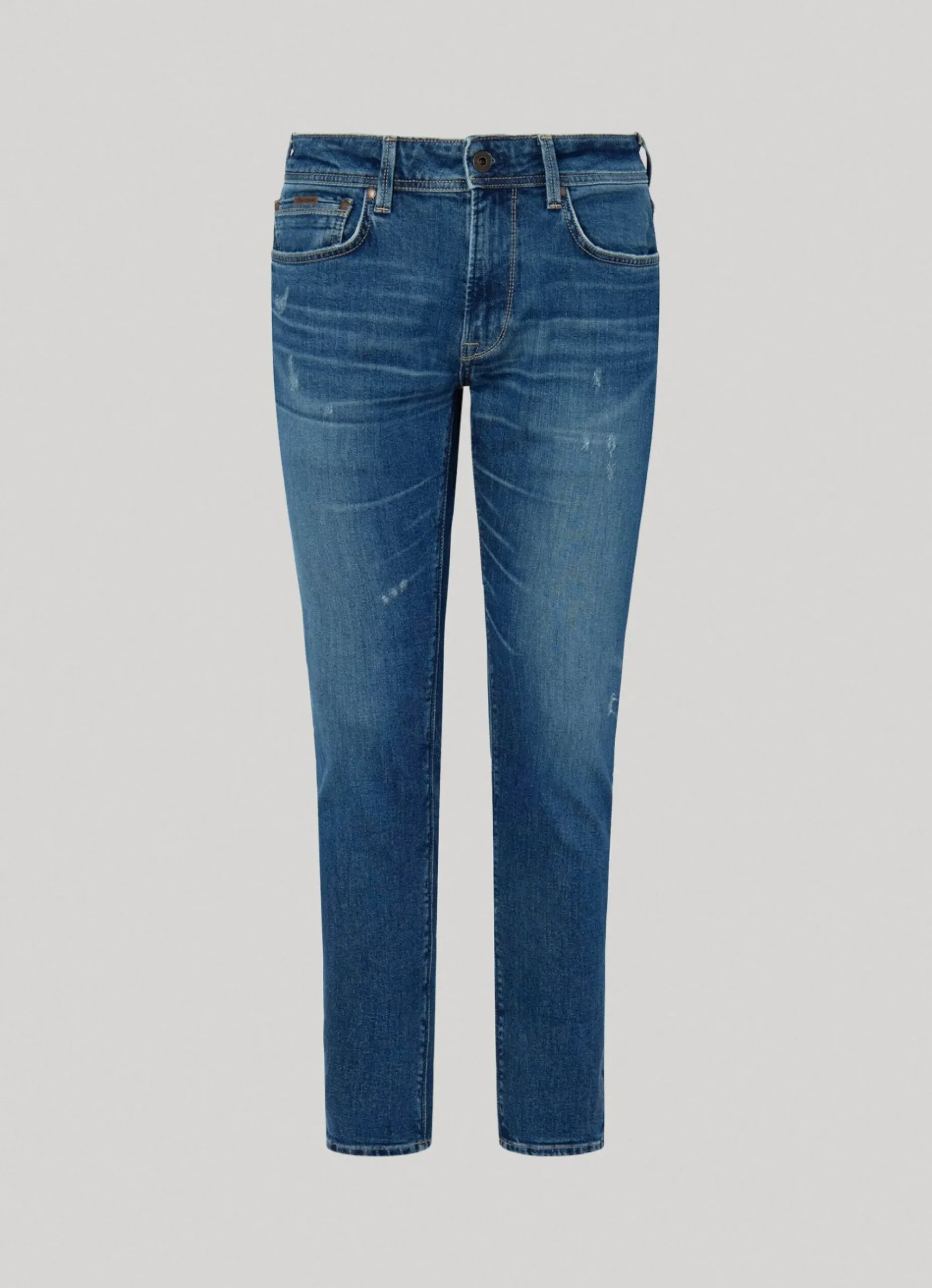 Homem Pepe Jeans Regular>Jeans Stanley Fit Mid Rise