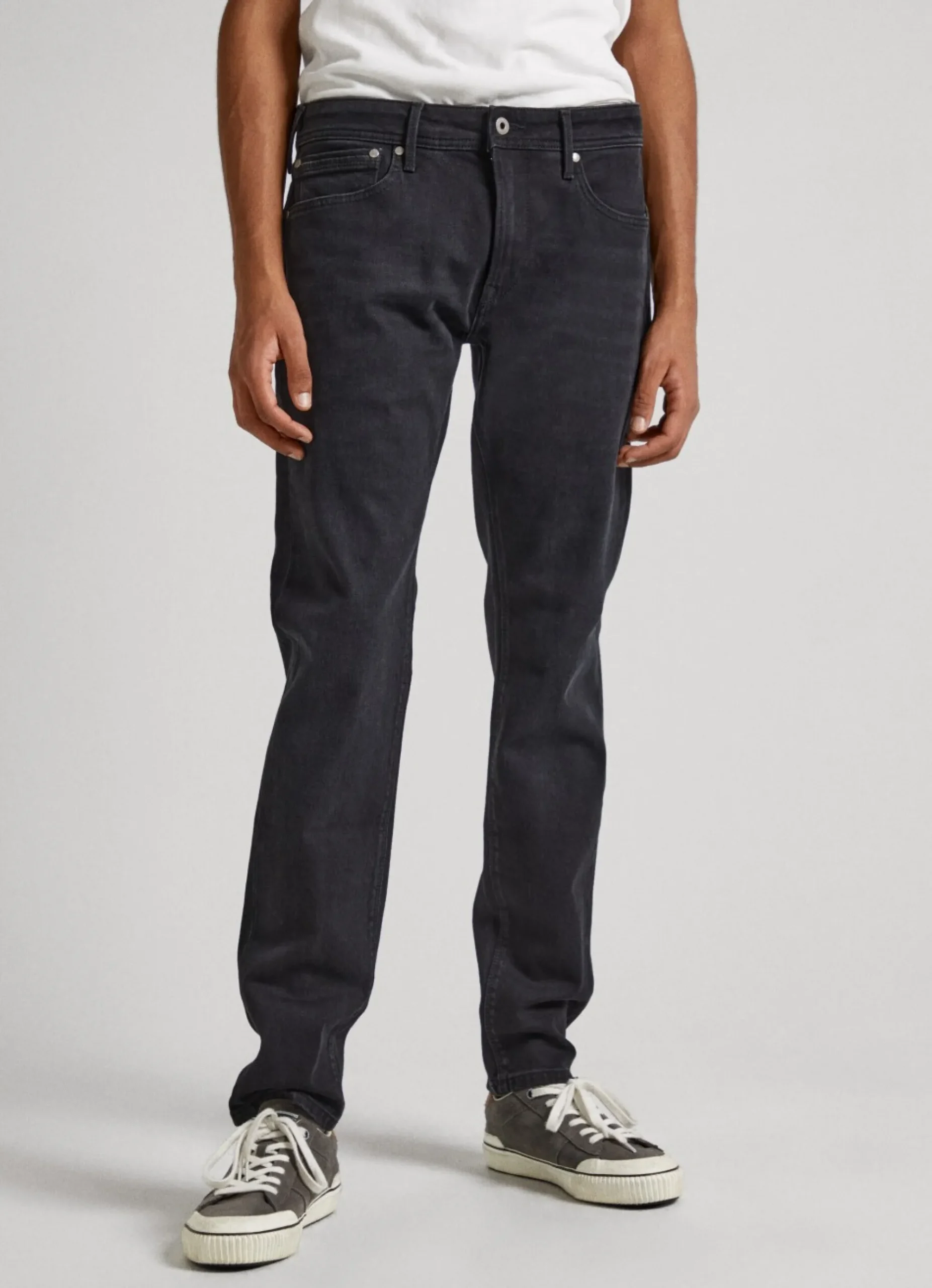 Homem Pepe Jeans Regular>Jeans Stanley Fit Mid Rise