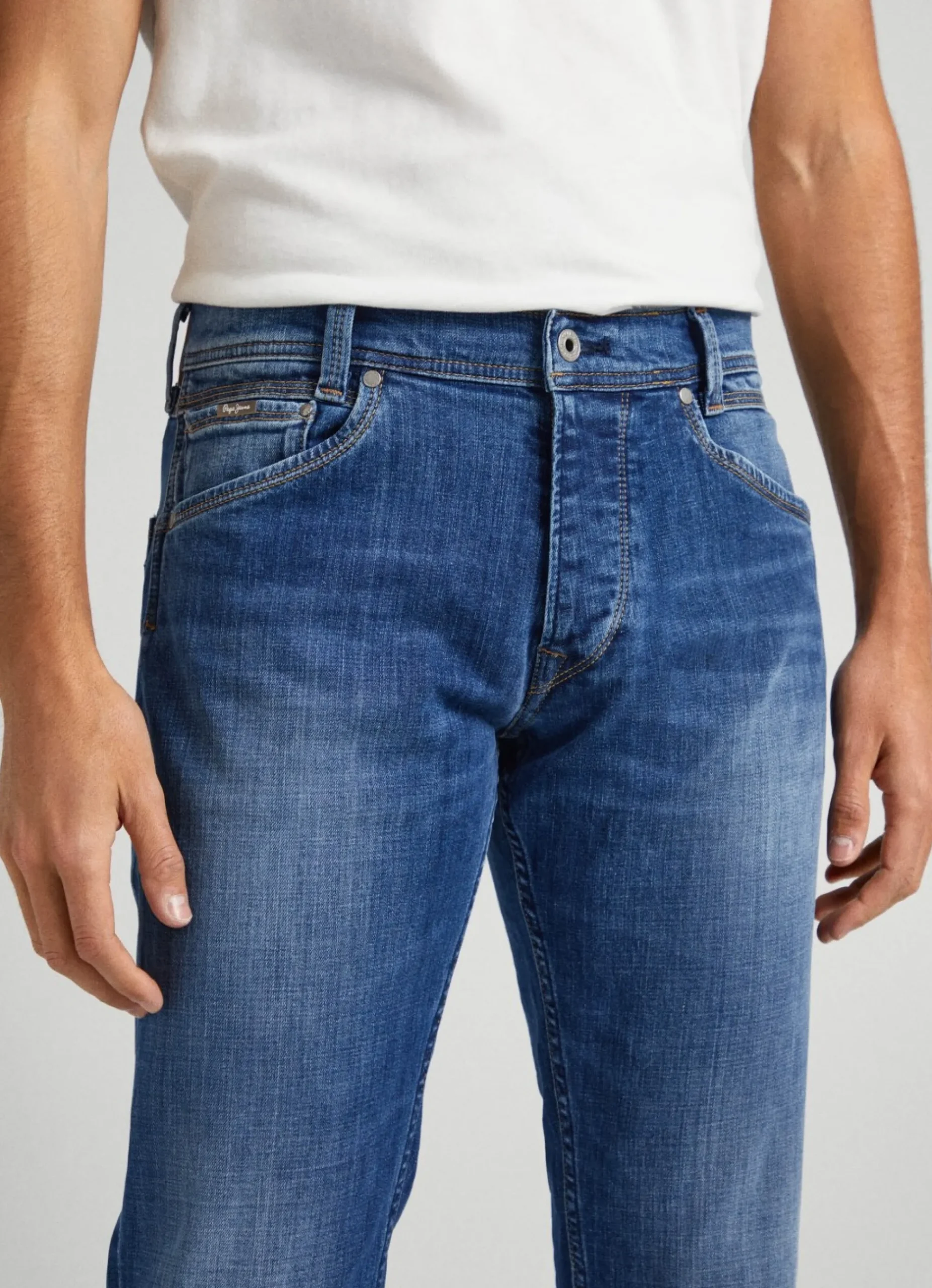 Homem Pepe Jeans Regular>Jeans Stanley Fit Regular Rise