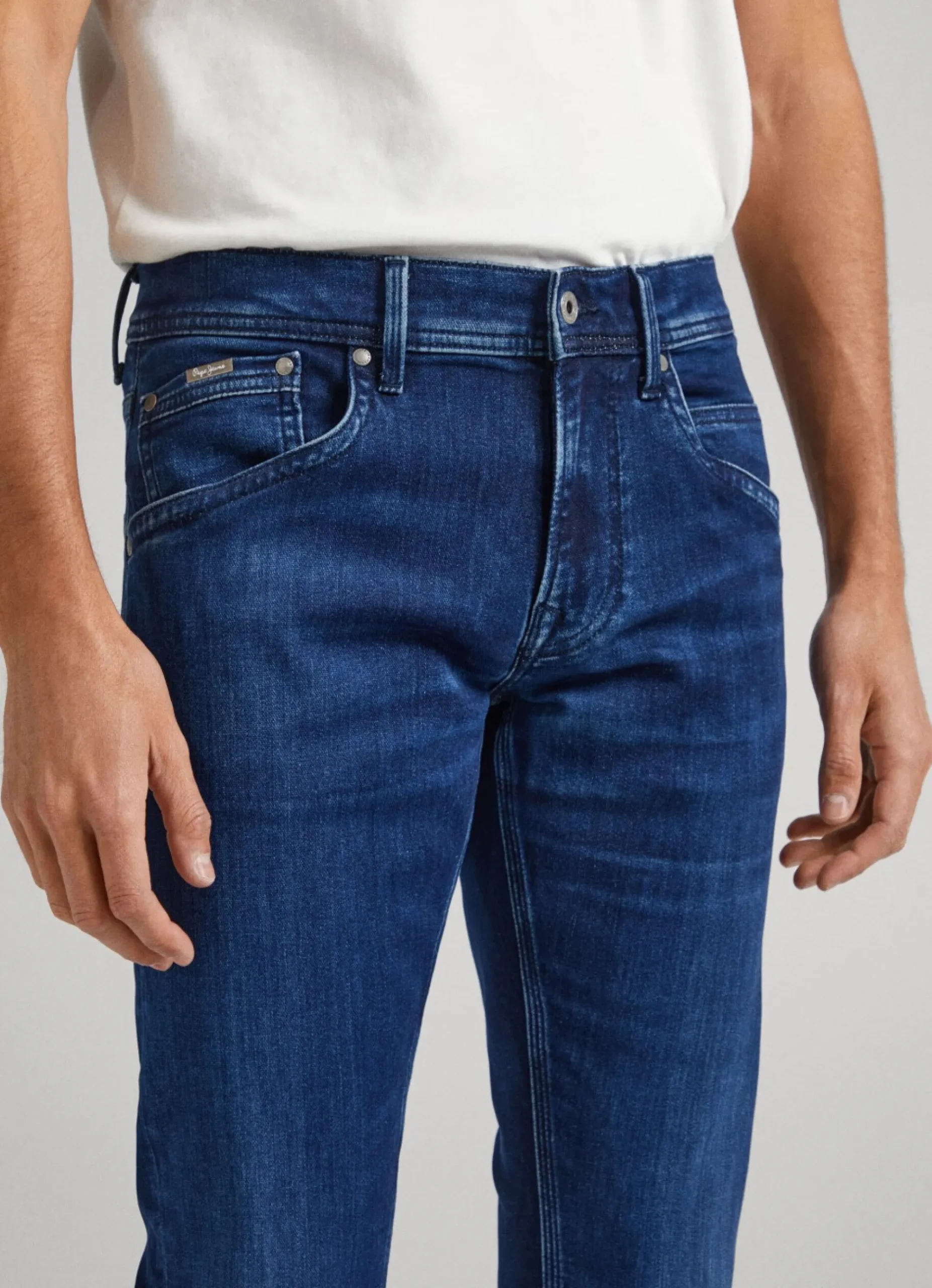 Homem Pepe Jeans Regular>Jeans Track Fit Regular Rise