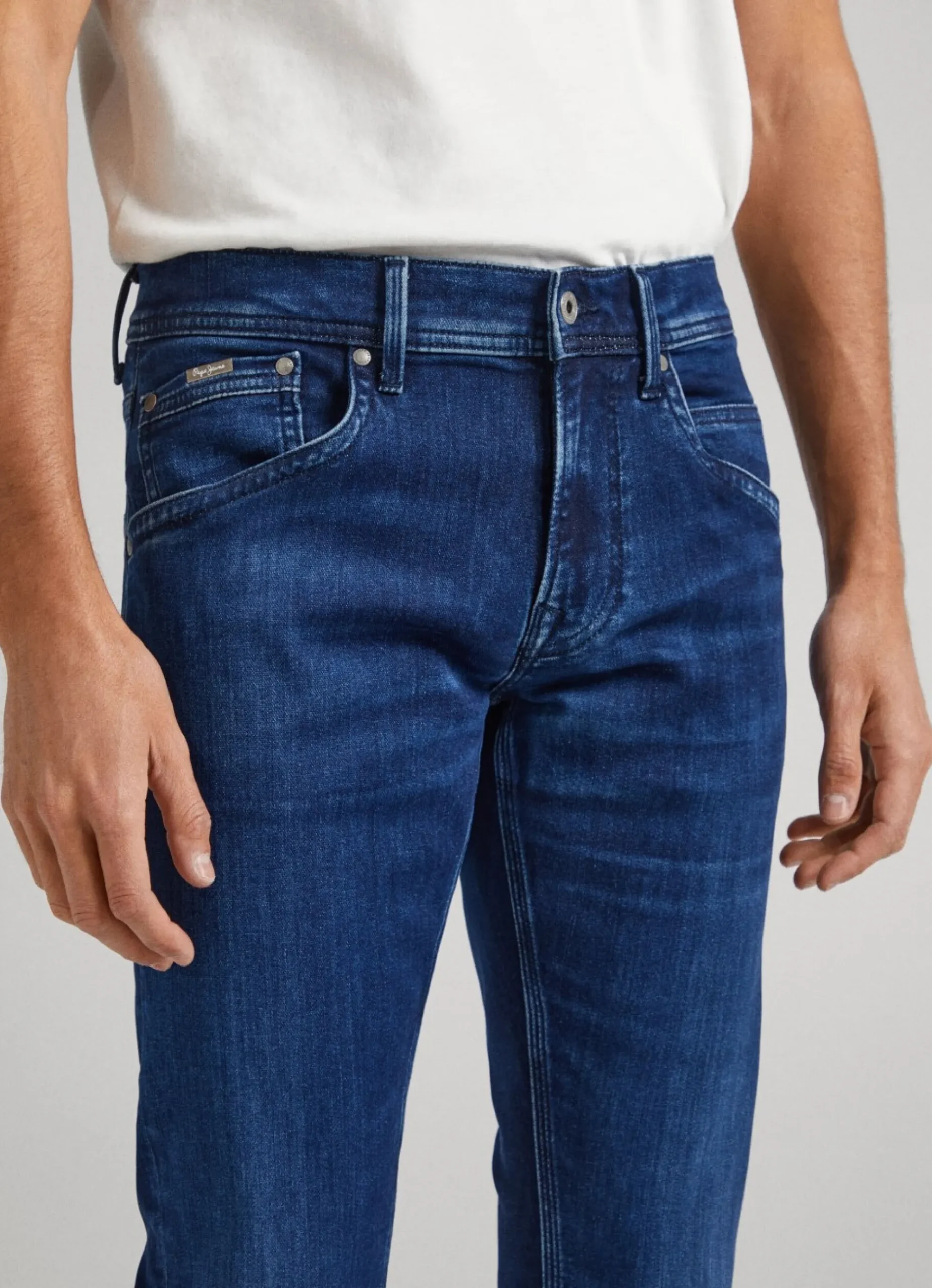 Homem Pepe Jeans Trends>Jeans Track Fit Regular Rise