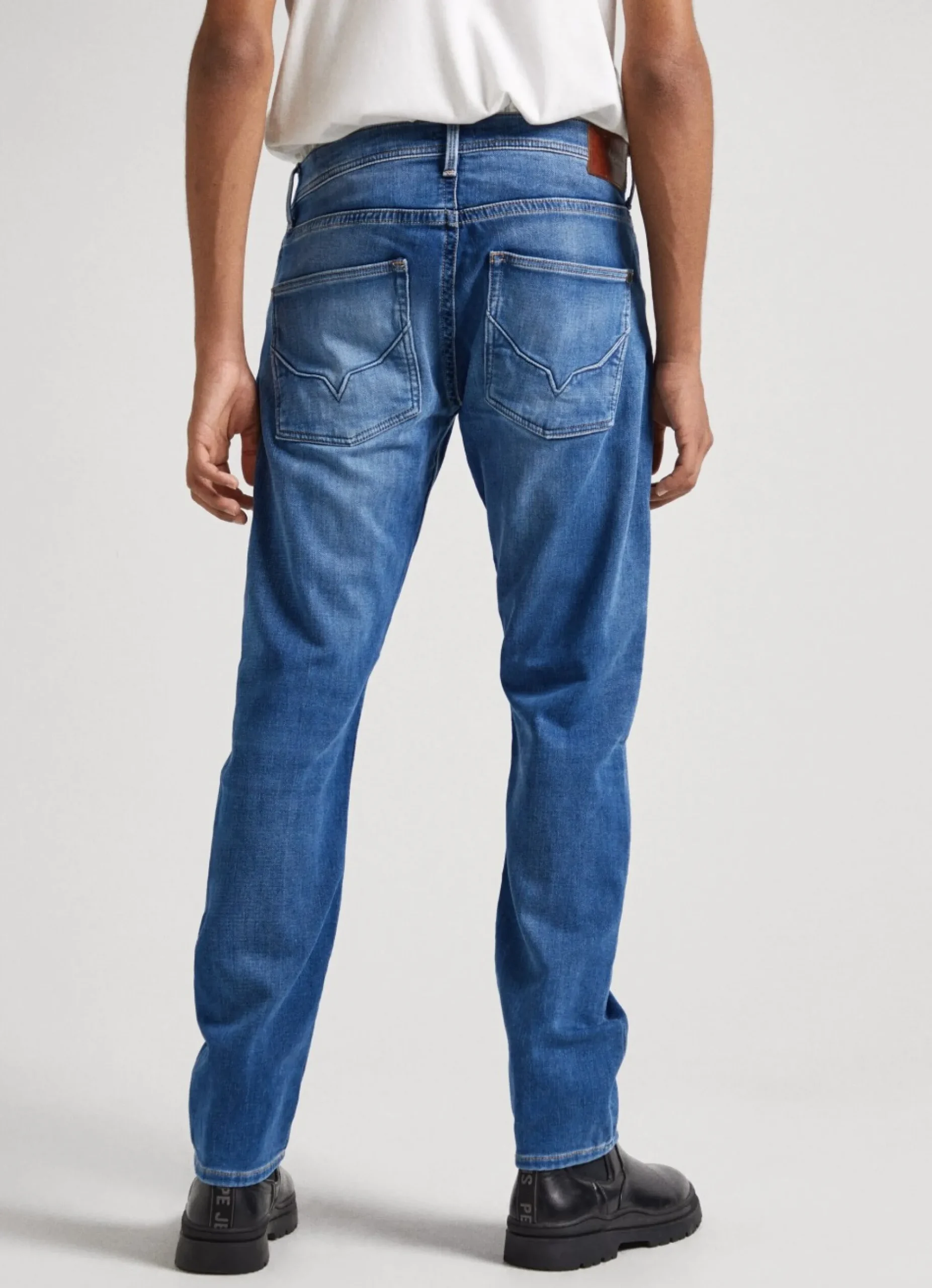 Homem Pepe Jeans Trends>Jeans Track Regular Fit Mid Rise