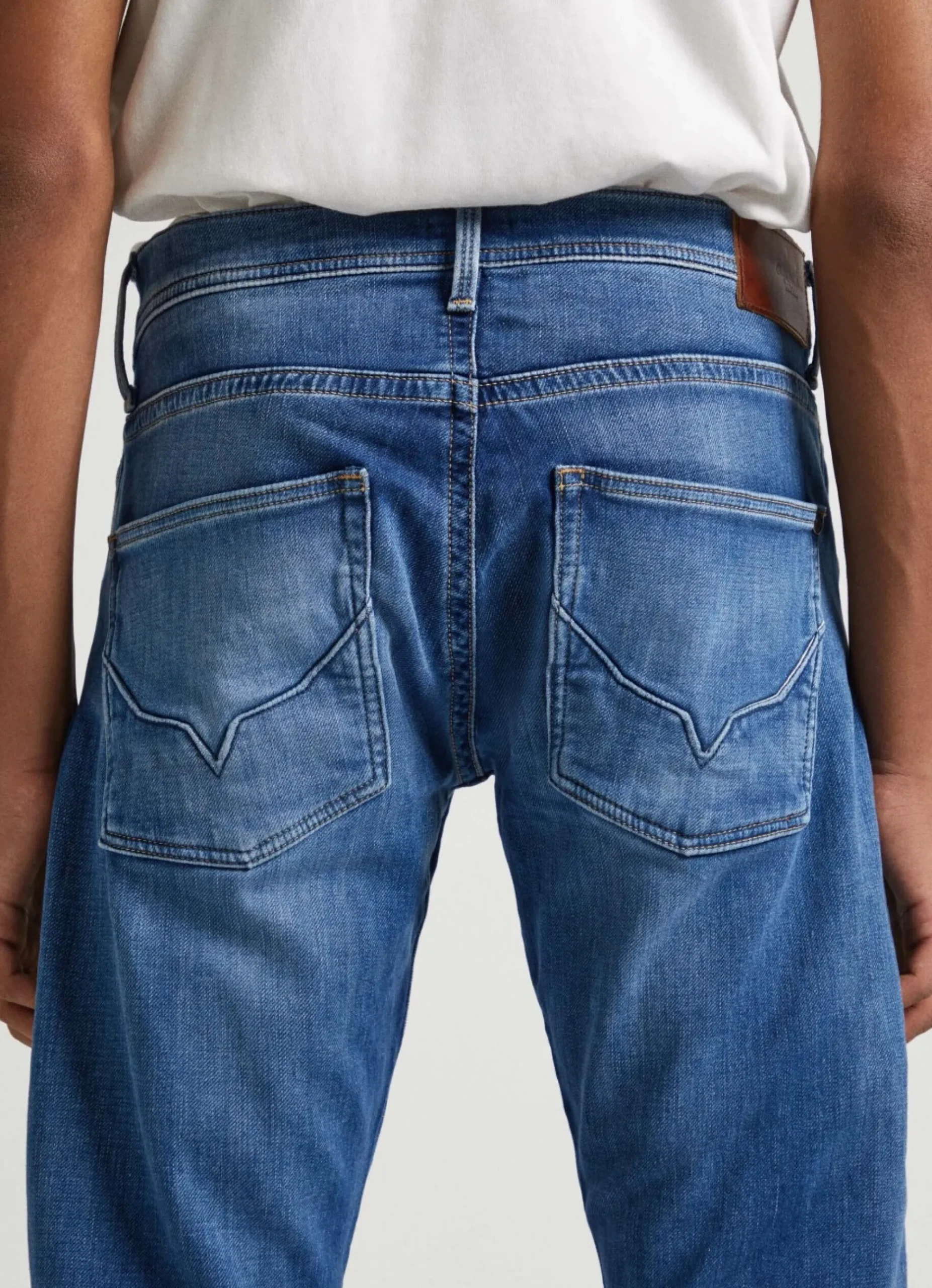 Homem Pepe Jeans Trends>Jeans Track Regular Fit Mid Rise