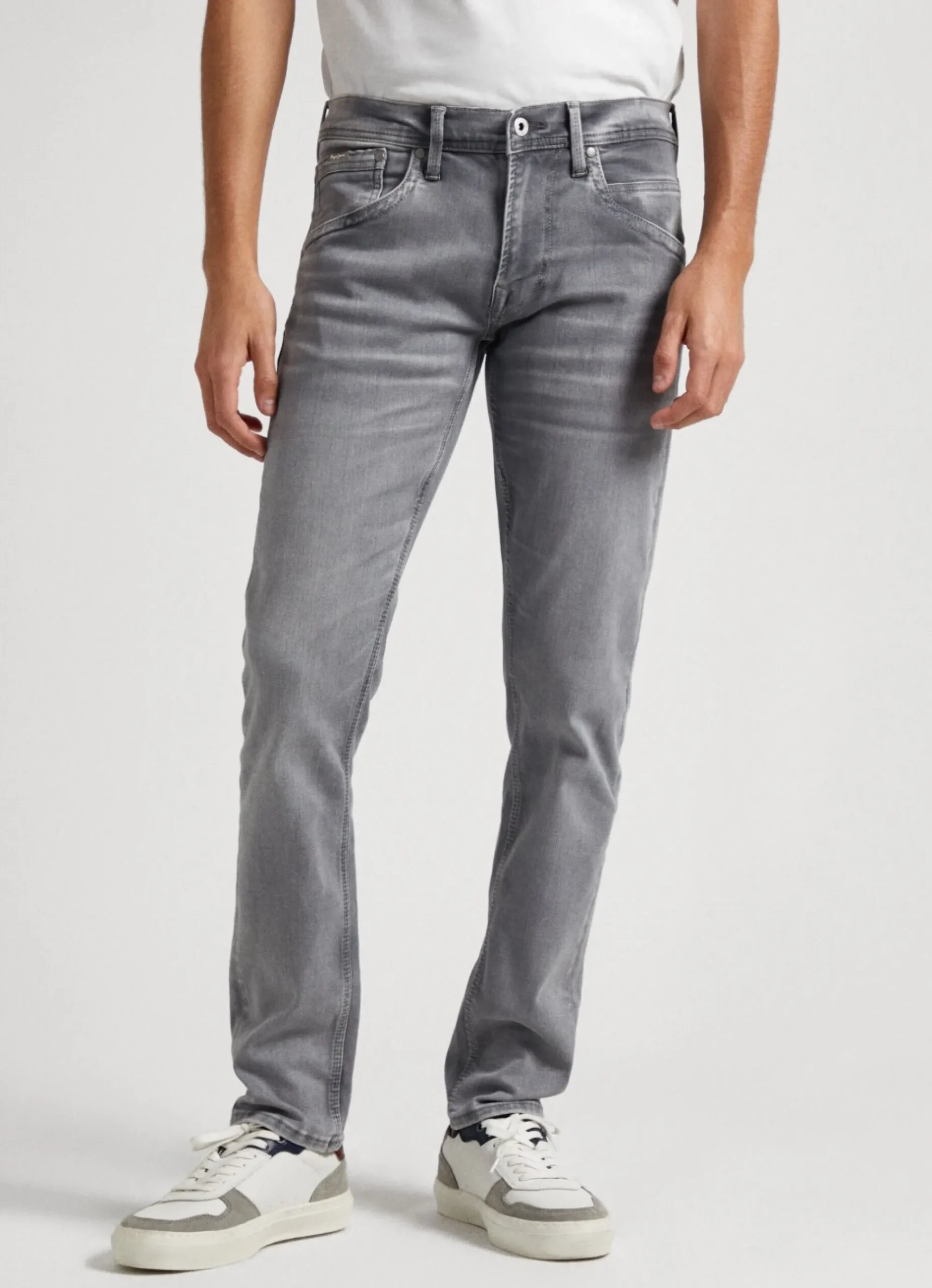 Homem Pepe Jeans Trends>Jeans Track Regular Fit Mid-Rise