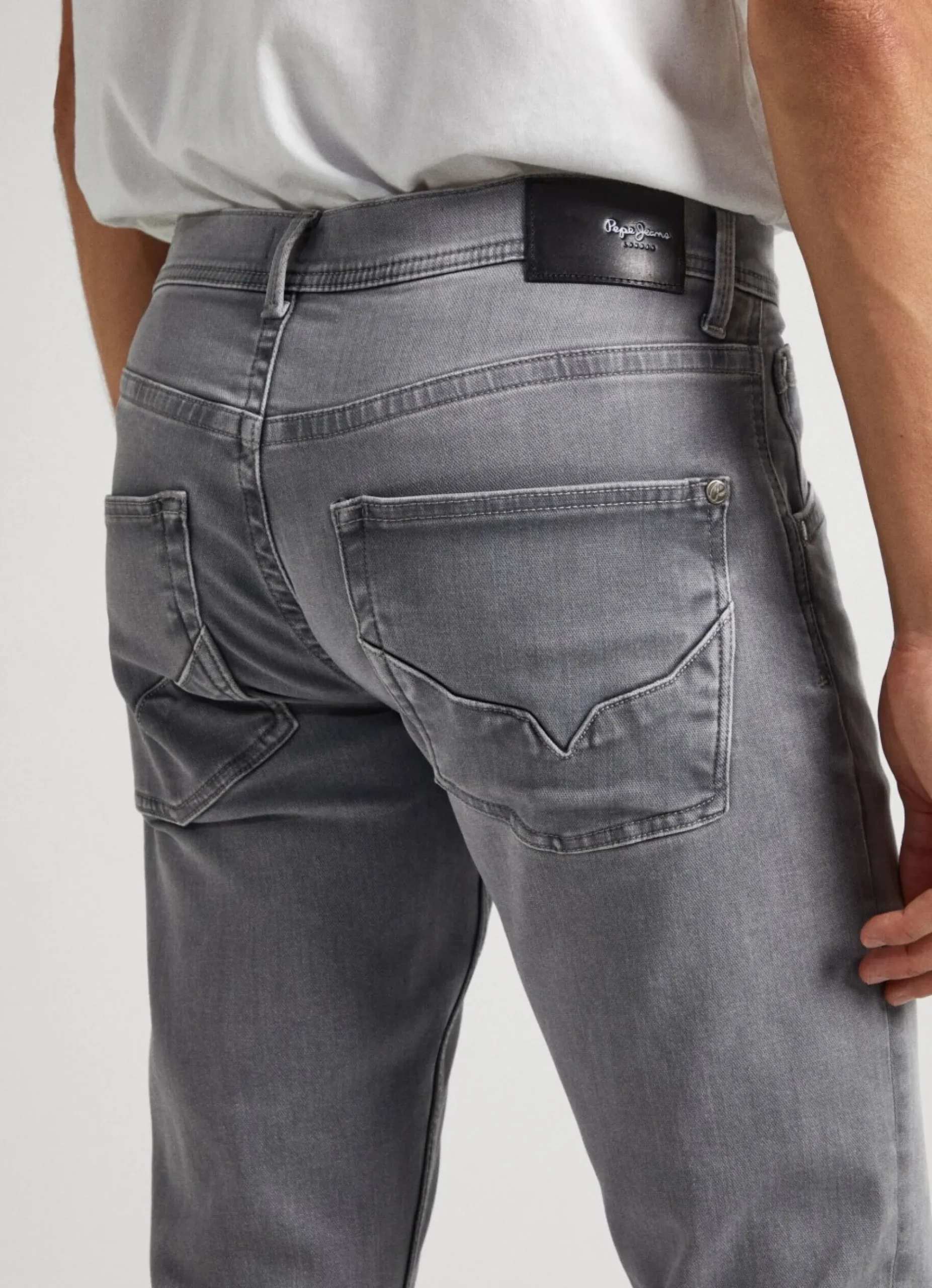 Homem Pepe Jeans Trends>Jeans Track Regular Fit Mid-Rise