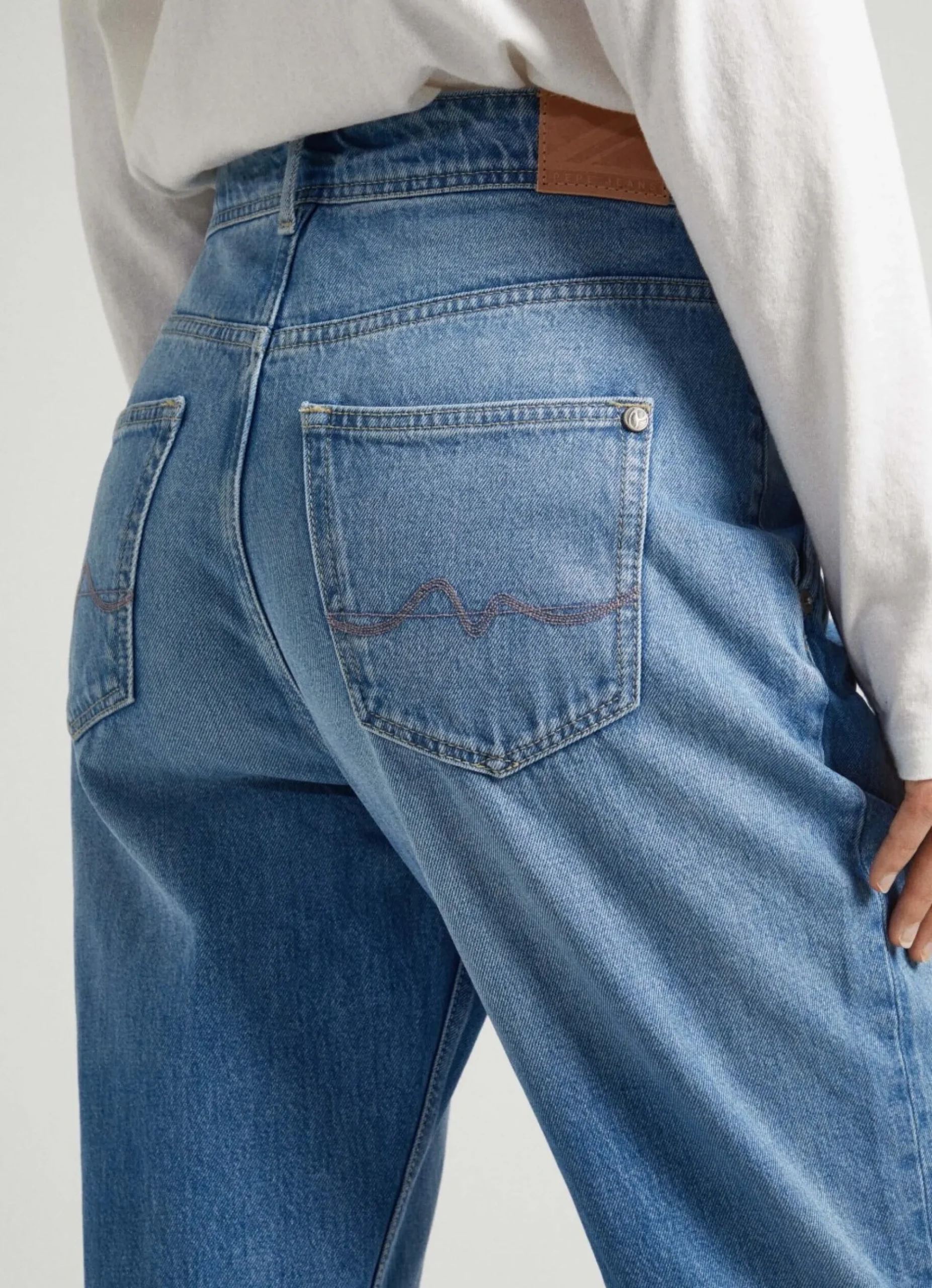 Mulher Pepe Jeans Trends>Jeans Violet Relaxed Fit High-Rise