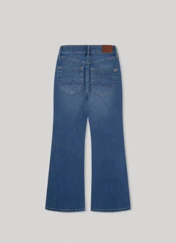 Rapariga Pepe Jeans Jeans>Jeans Willa Jr Fit Flare High Waist