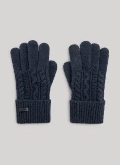 Mulher Pepe Jeans Lencos E Cachecois>Luvas De Malha Entrancada