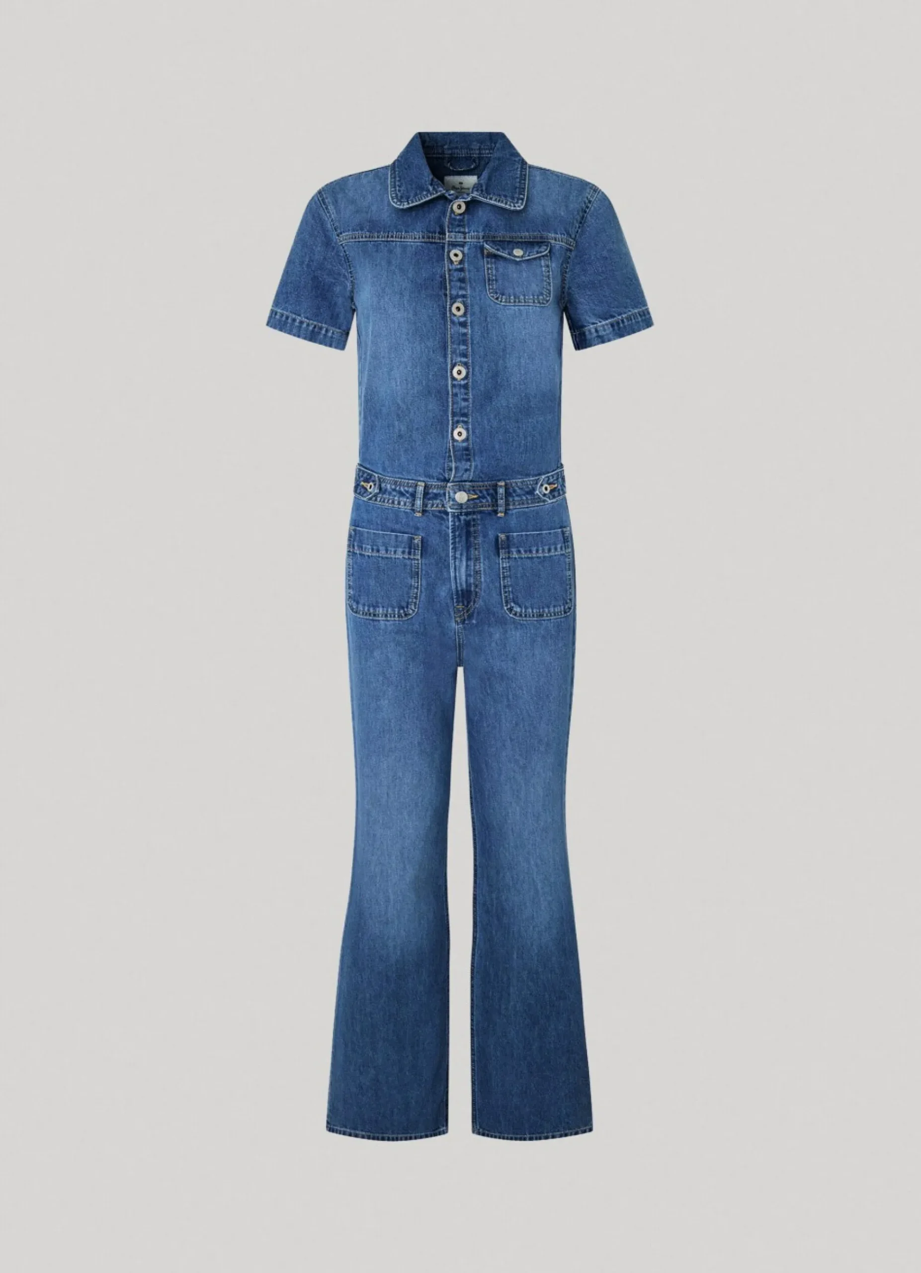 Mulher Pepe Jeans Vestidos E Macacões>Macacao Comprido