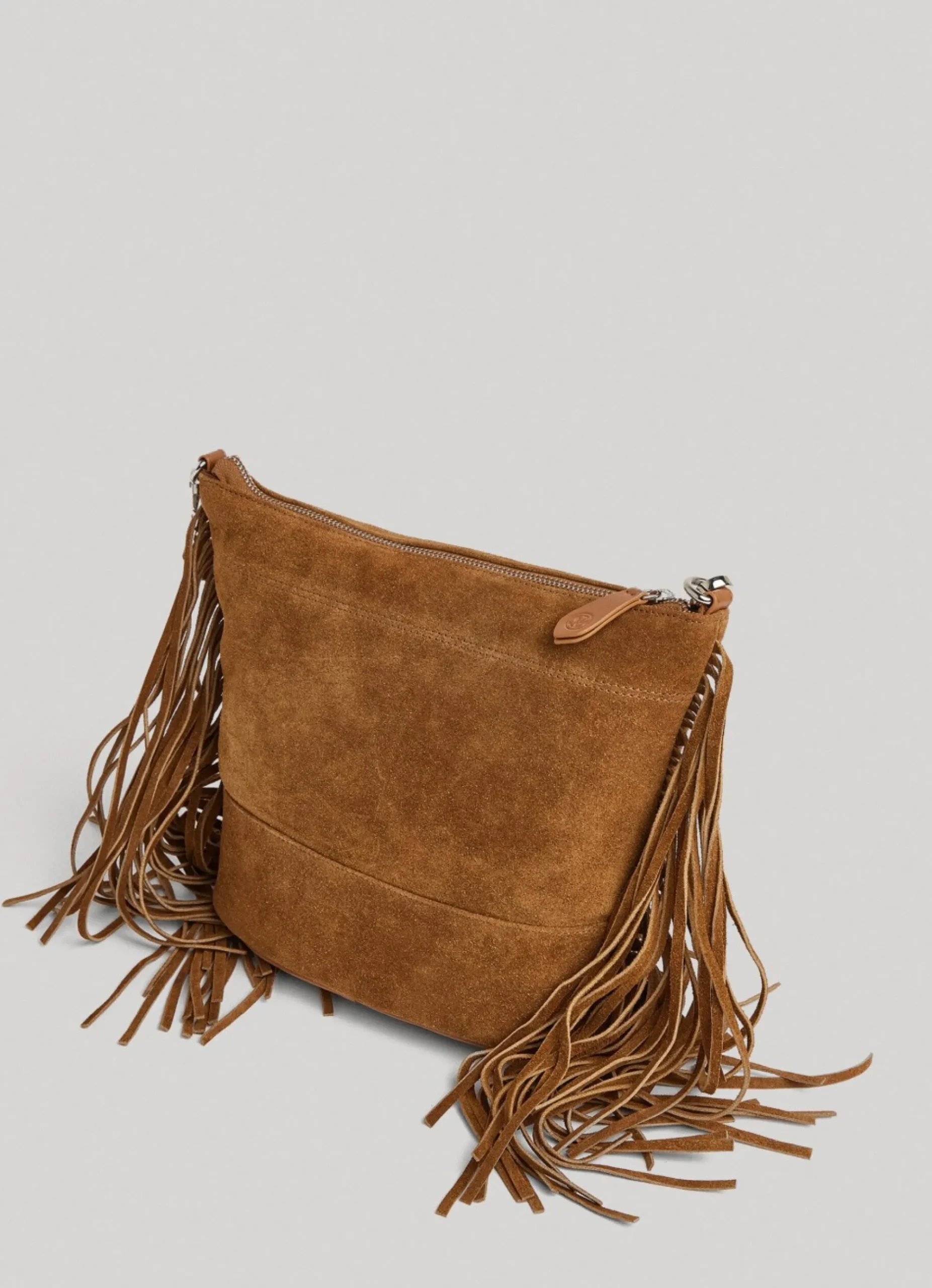 Mulher Pepe Jeans Bolsas E Mochilas>Mala De Mao Em Camurca