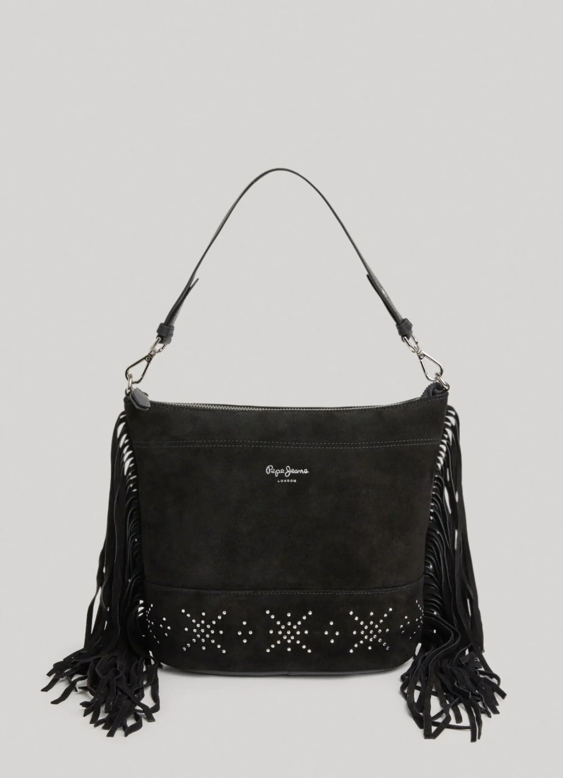 Mulher Pepe Jeans Bolsas E Mochilas>Mala De Mao Em Camurca