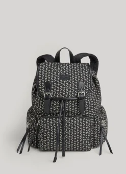 Mulher Pepe Jeans Bolsas E Mochilas>Mochila De Tecido Jacquard