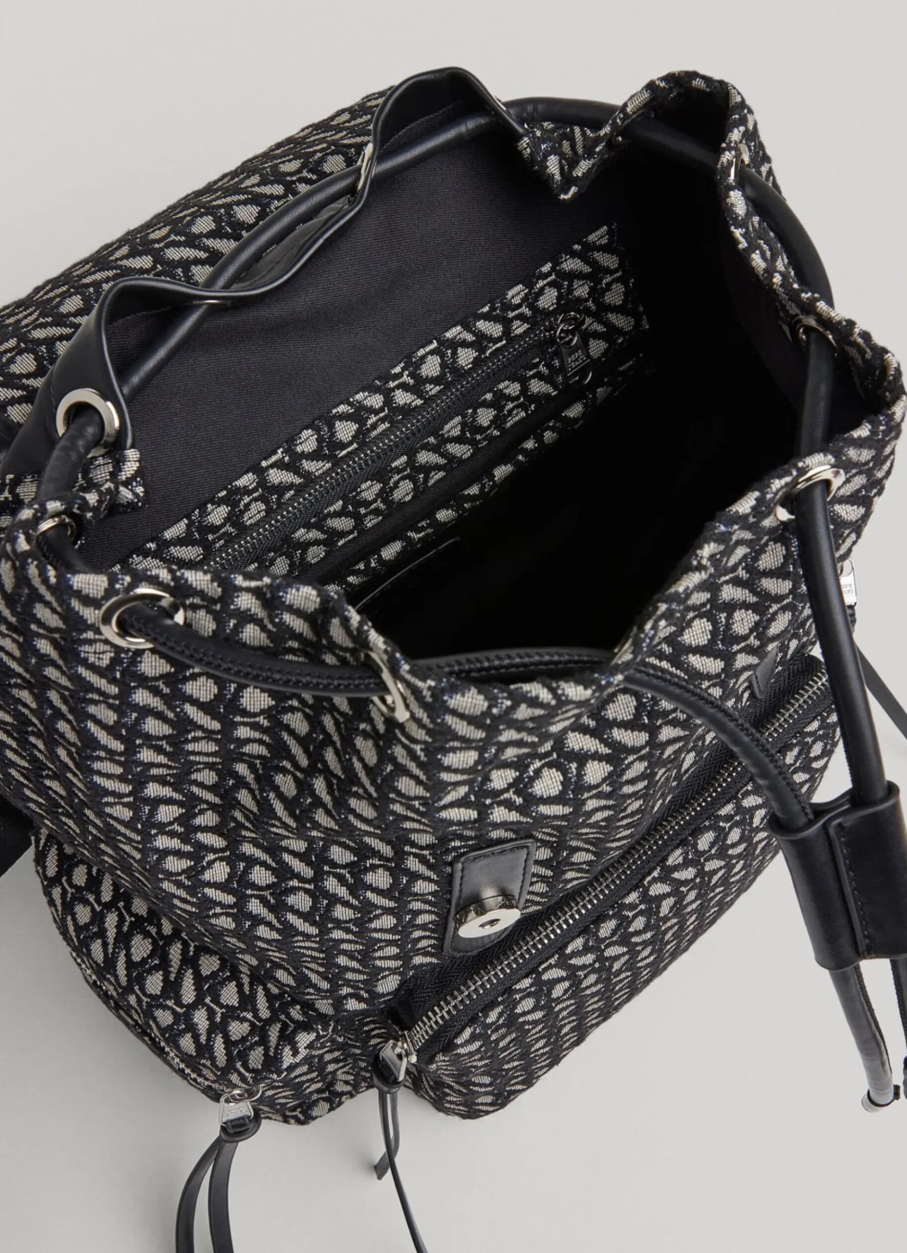 Mulher Pepe Jeans Bolsas E Mochilas>Mochila De Tecido Jacquard