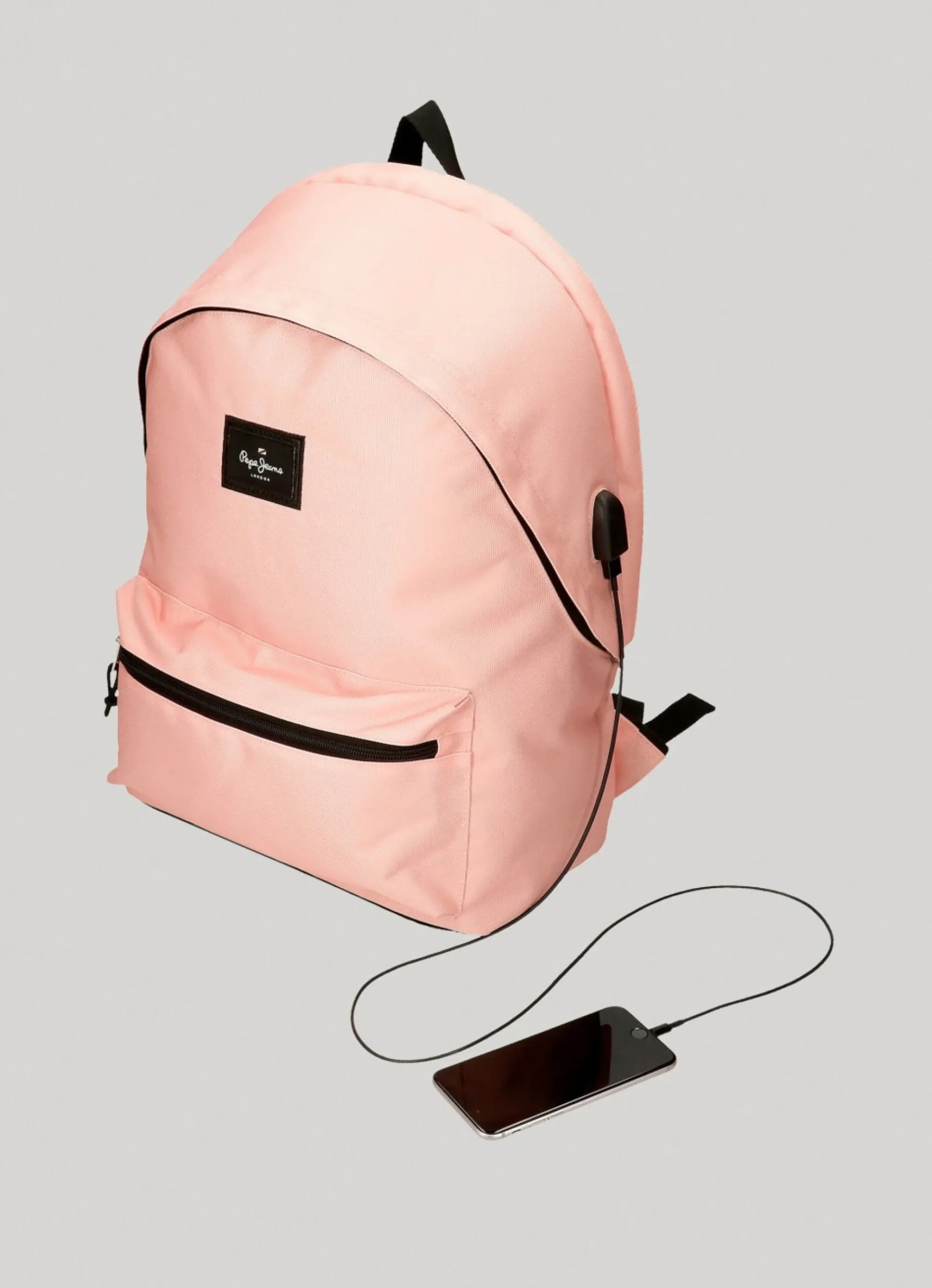 Mulher Pepe Jeans Bolsas E Mochilas>Mochila Escolar Cor Lisa