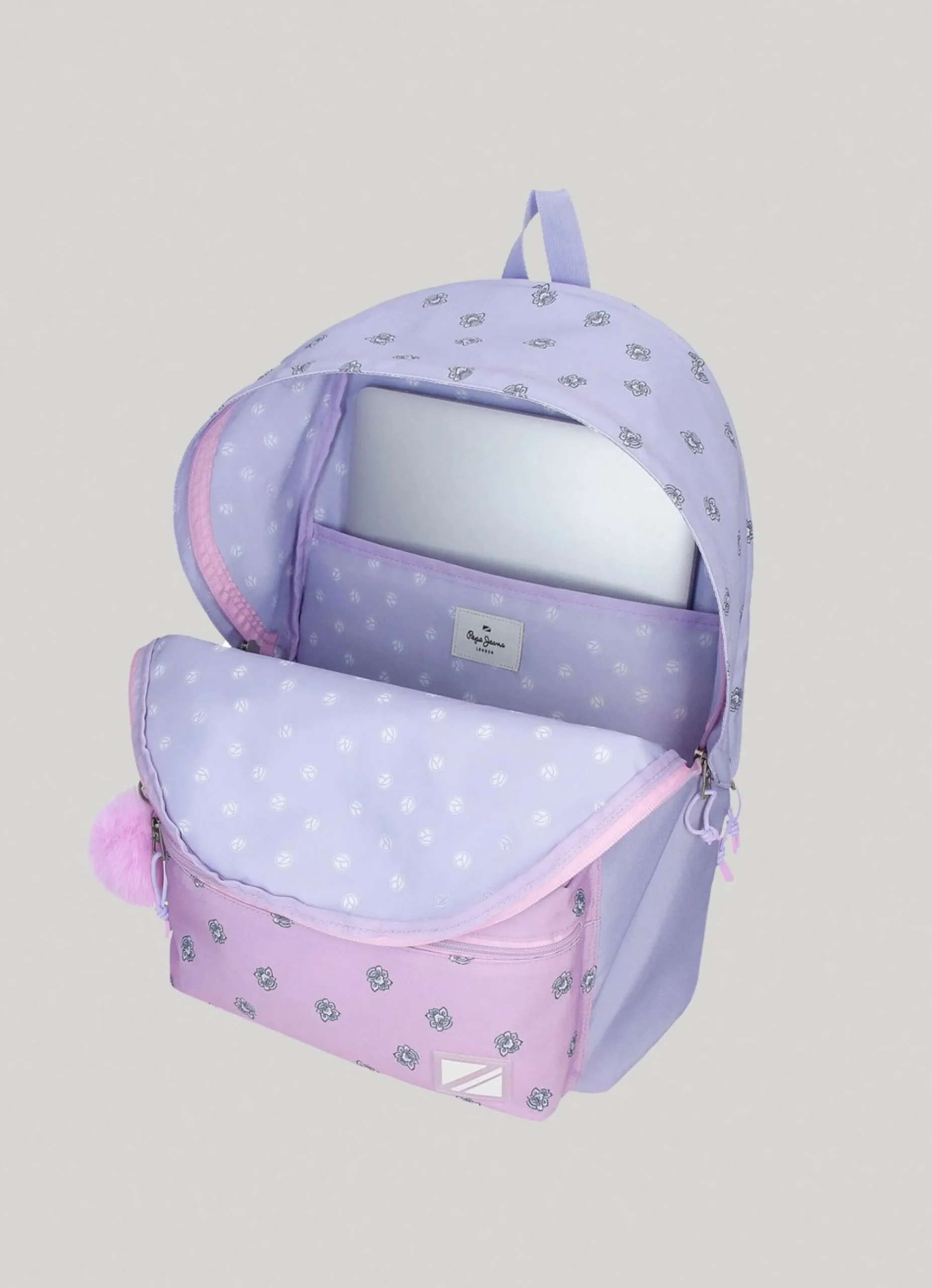 Rapariga Pepe Jeans Acessórios>Mochila Escolar Padrao Floral