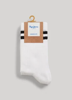 Mulher Pepe Jeans Underwear>3Pack Meias Caneladas
