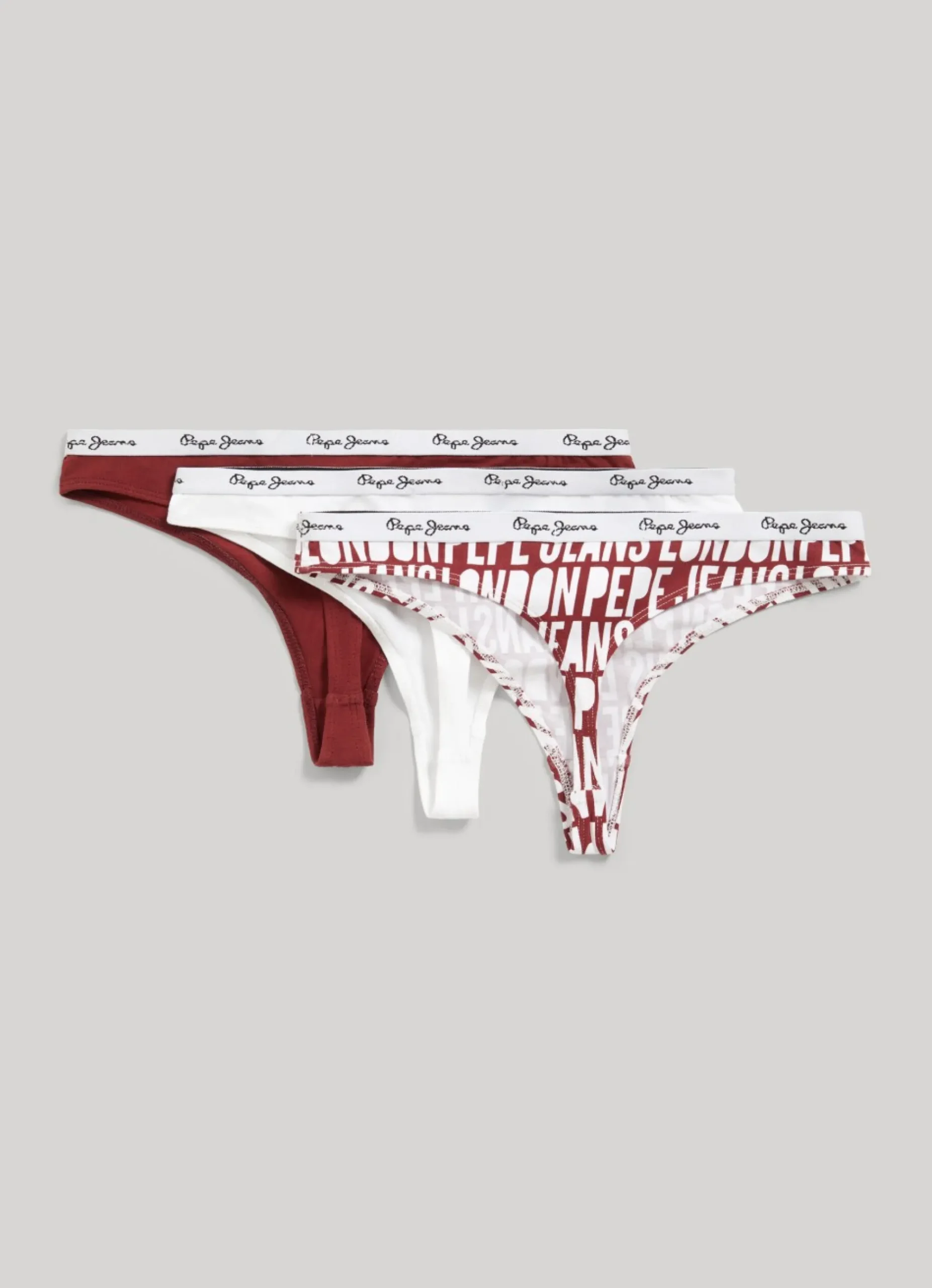 Mulher Pepe Jeans Underwear>3Pack Tangas Elasticas