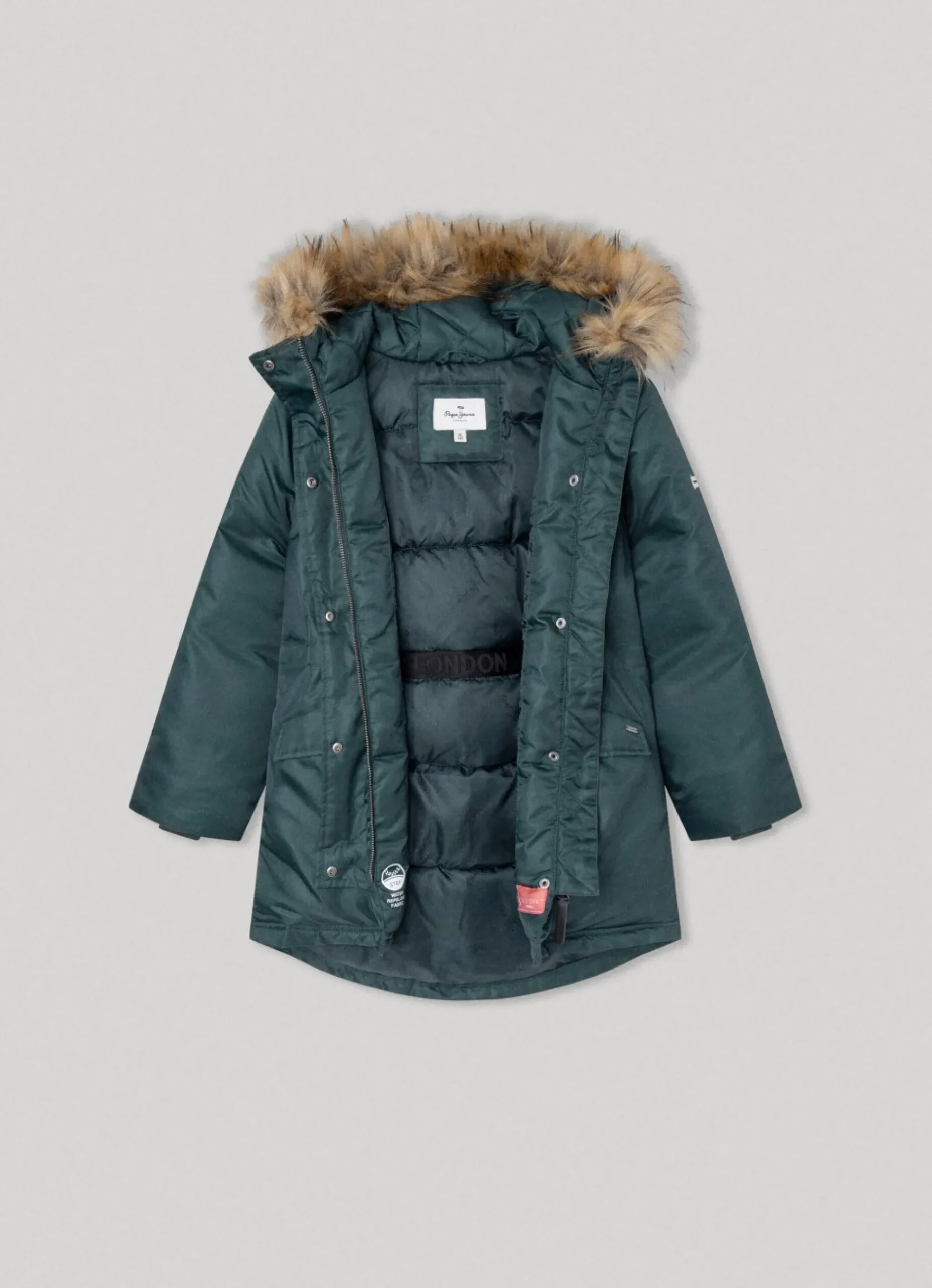 Rapariga Pepe Jeans Casaco E Jaquetas>Parka Acolchoada