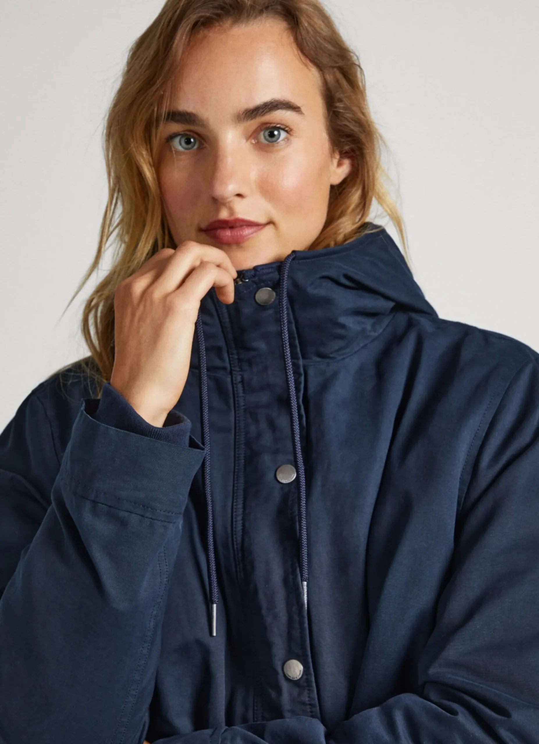 Mulher Pepe Jeans Casaco E Jaquetas>Parka Tecido Tecnico