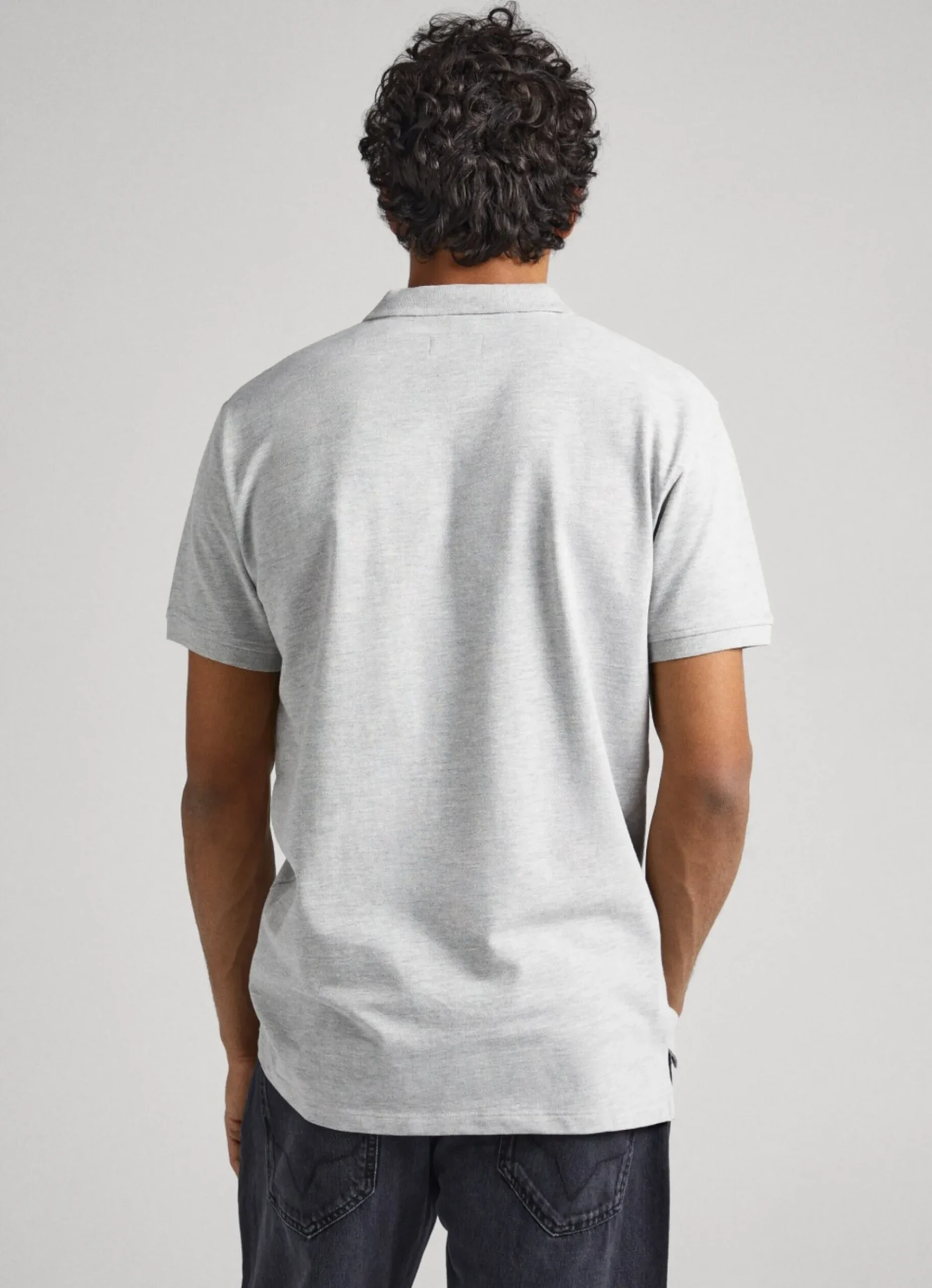 Homem Pepe Jeans Polos>Polo Algodao Piquet Com Logo