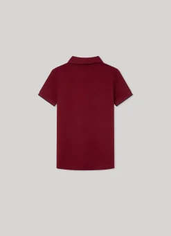 Rapaz Pepe Jeans Polos E Camisas>Polo Piquet De Algodao Logo Bordado
