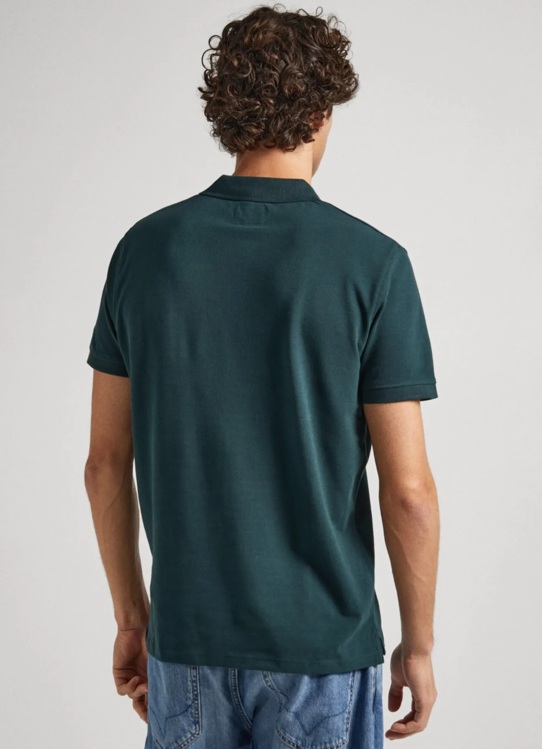 Homem Pepe Jeans Polos>Polo Piquet Logo Bandeira Bordado