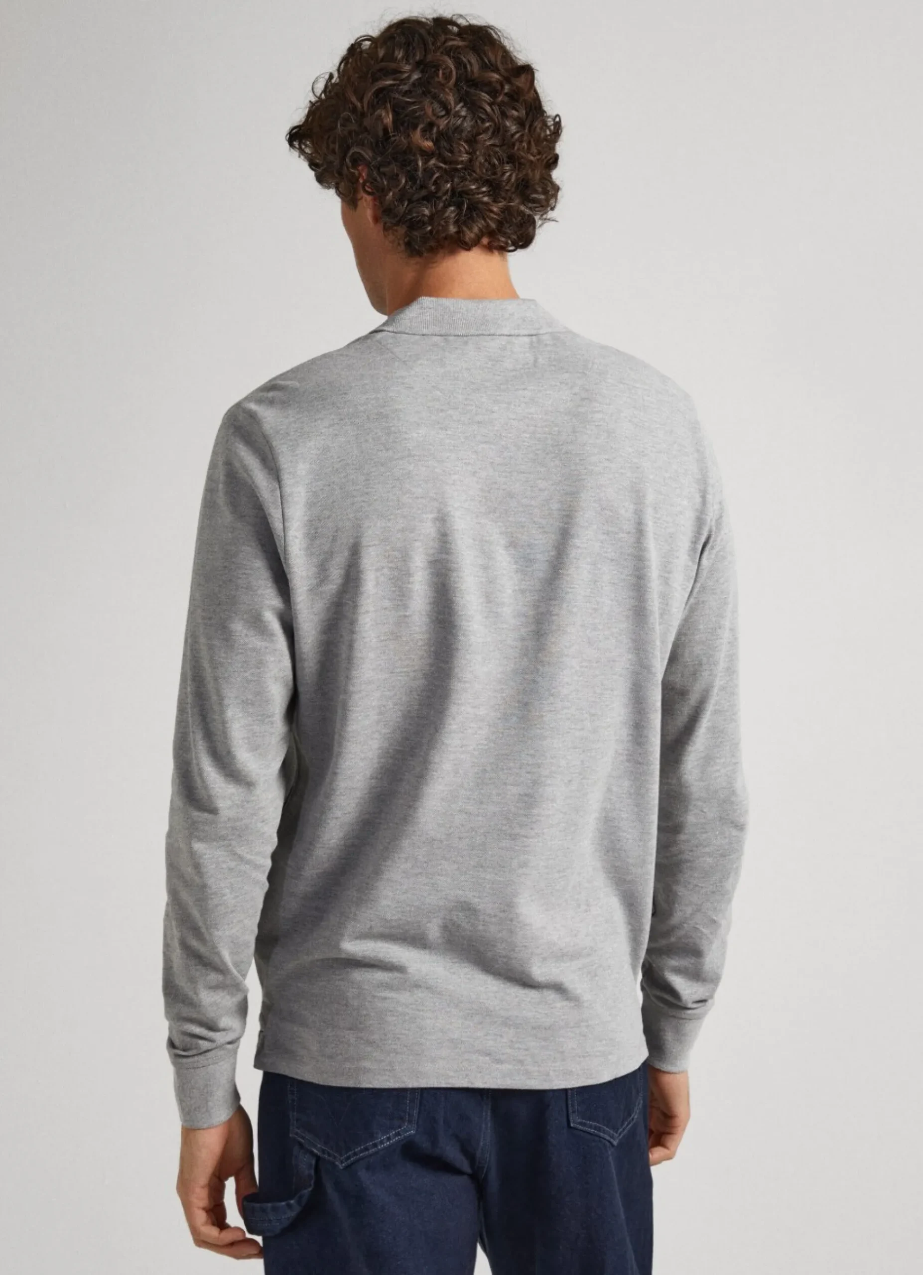 Homem Pepe Jeans Polos>Polo Piquet Logo Bandeira Bordada