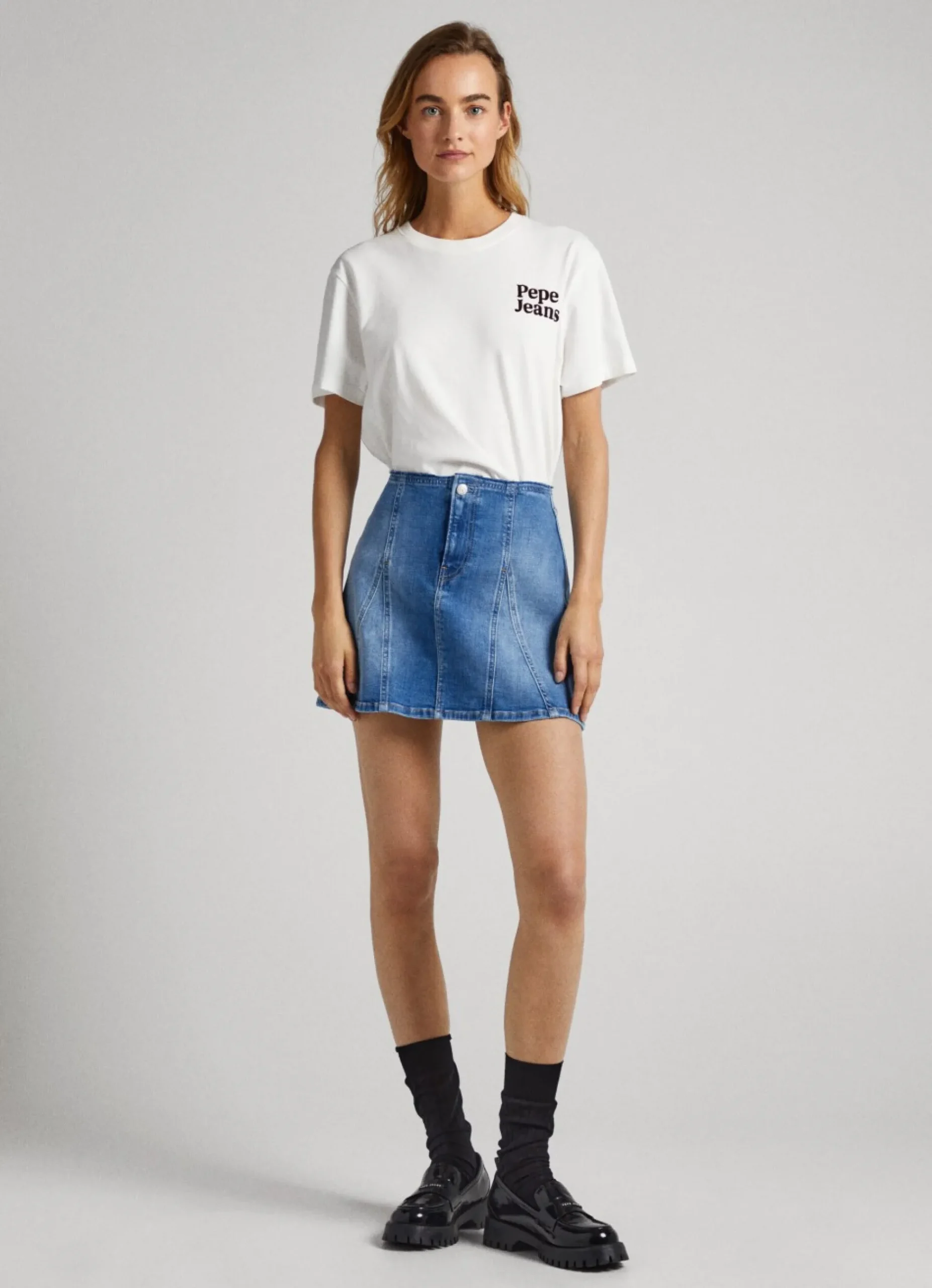 Mulher Pepe Jeans Saias E Calções>Saia Regular Fit