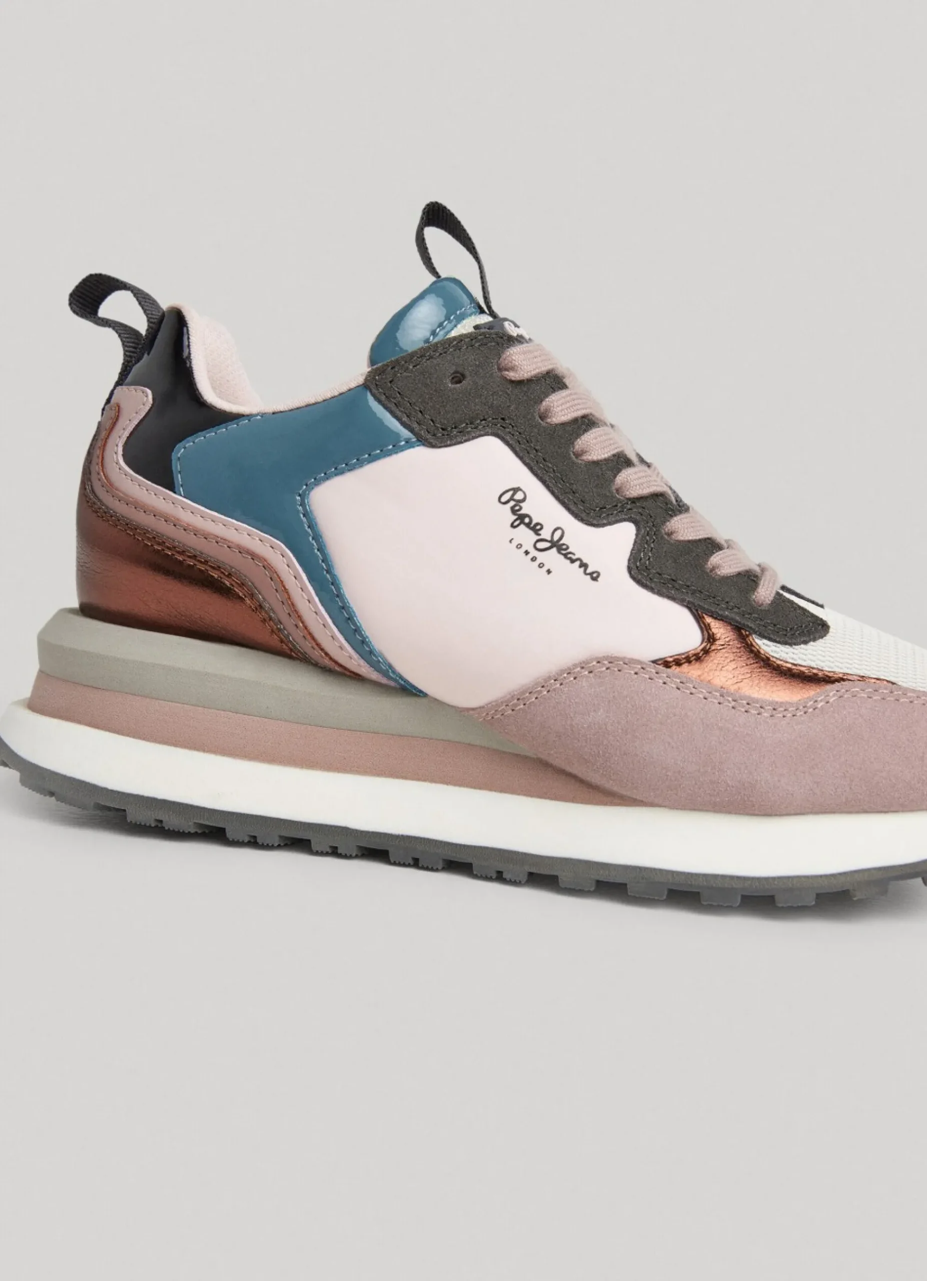Mulher Pepe Jeans Sapatilhas>Sapatilhas Combinadas Blur Star