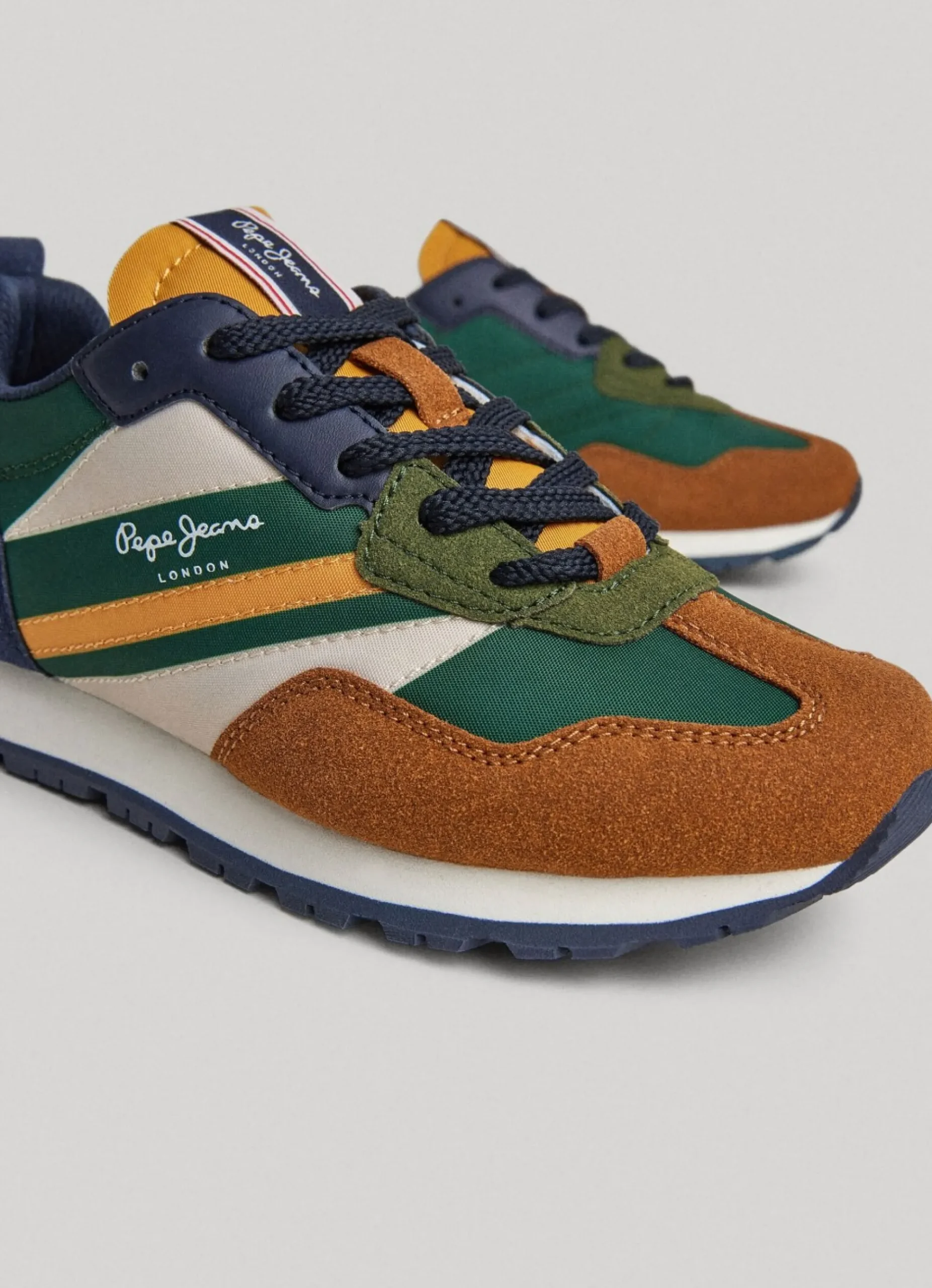 Rapaz Pepe Jeans Calçado>Sapatilhas Combinadas Forest Print