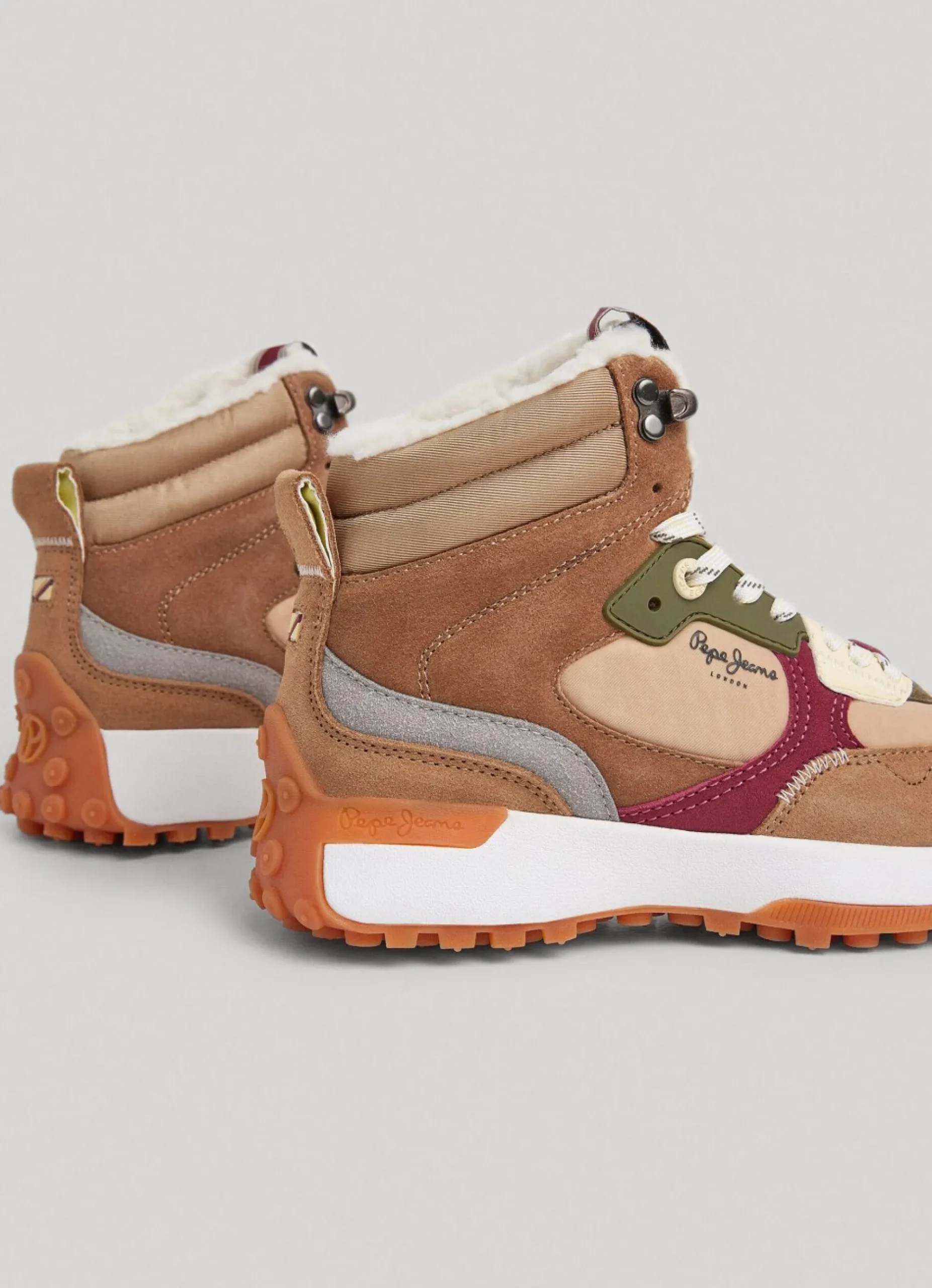 Mulher Pepe Jeans Sapatilhas>Sapatilhas Combinadas Lucky Treck