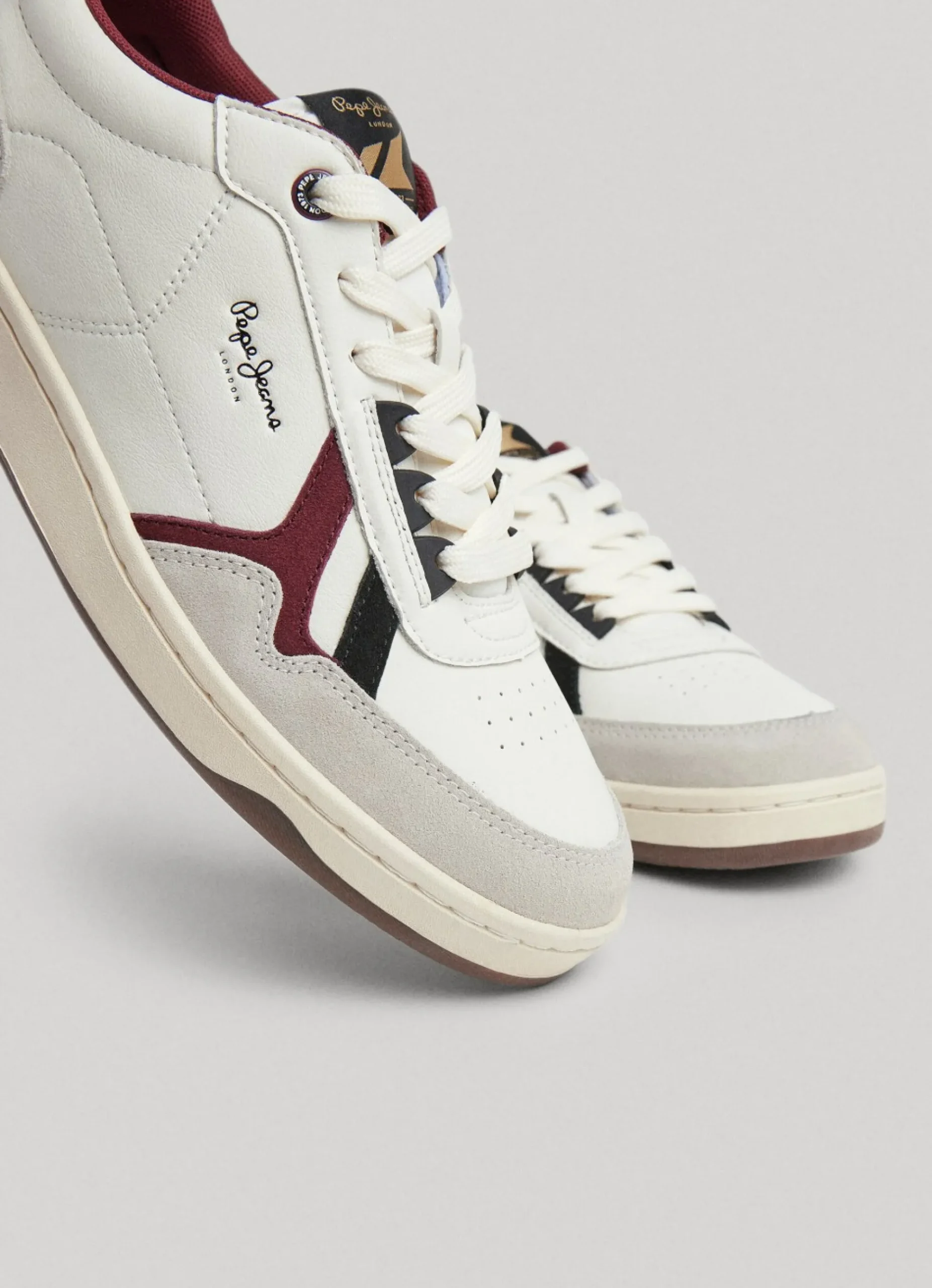 Homem Pepe Jeans Sapatilhas>Sapatilhas Couro Kore Vintage