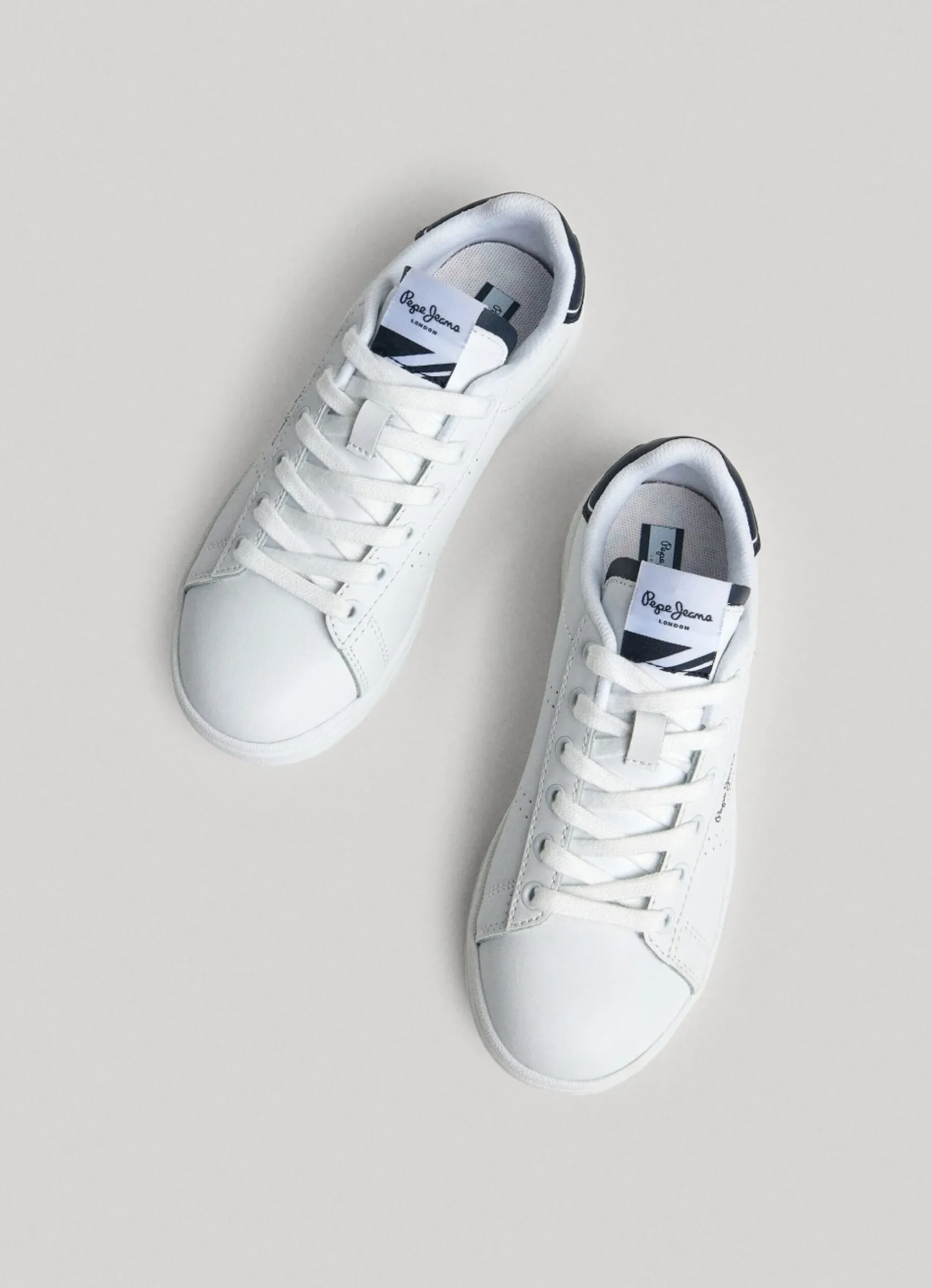 Rapaz Pepe Jeans Calçado>Sapatilhas De Couro Player Basic