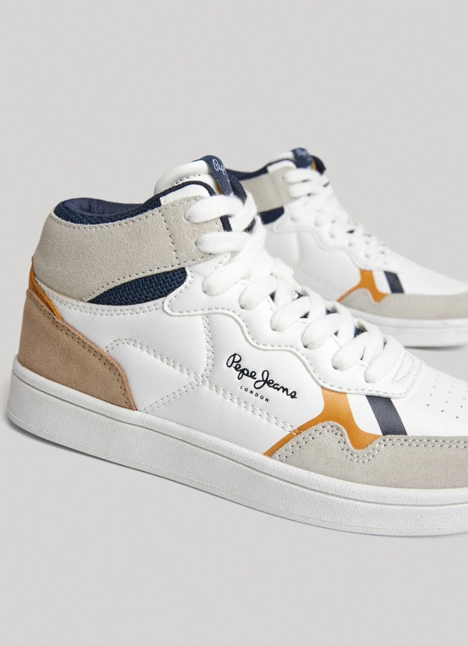 Rapaz Pepe Jeans Calçado>Sapatilhas De Couro Player Britboot