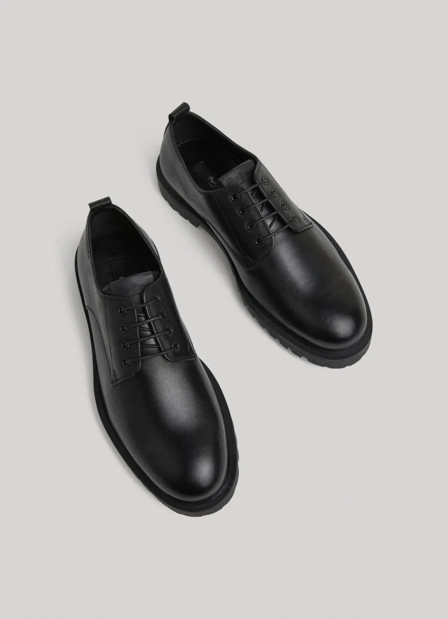 Homem Pepe Jeans Botas E Sapatos>Sapatilhas Derby Couro De Vaca
