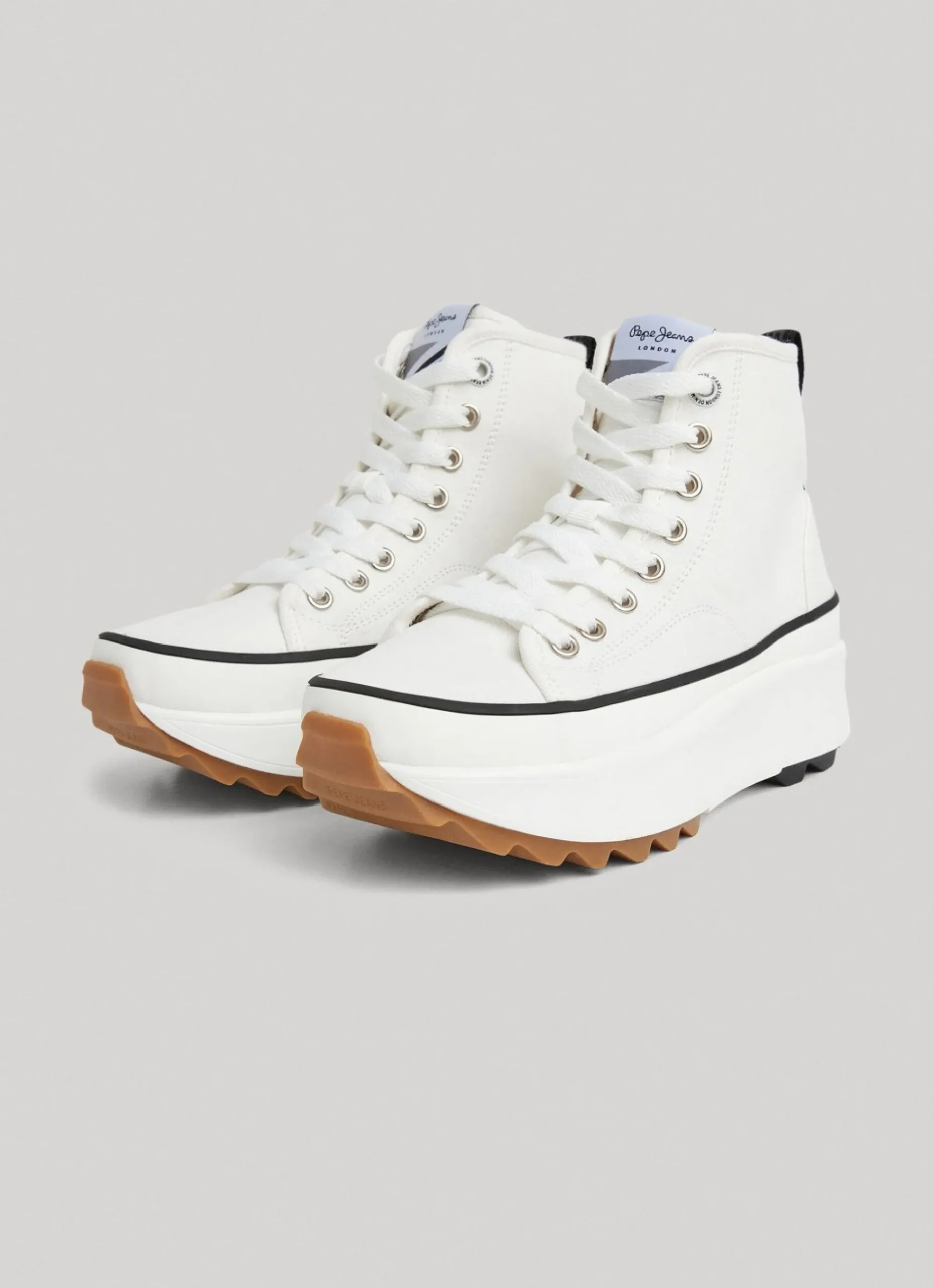 Mulher Pepe Jeans Sapatilhas>Sapatilhas Lona Woking Street