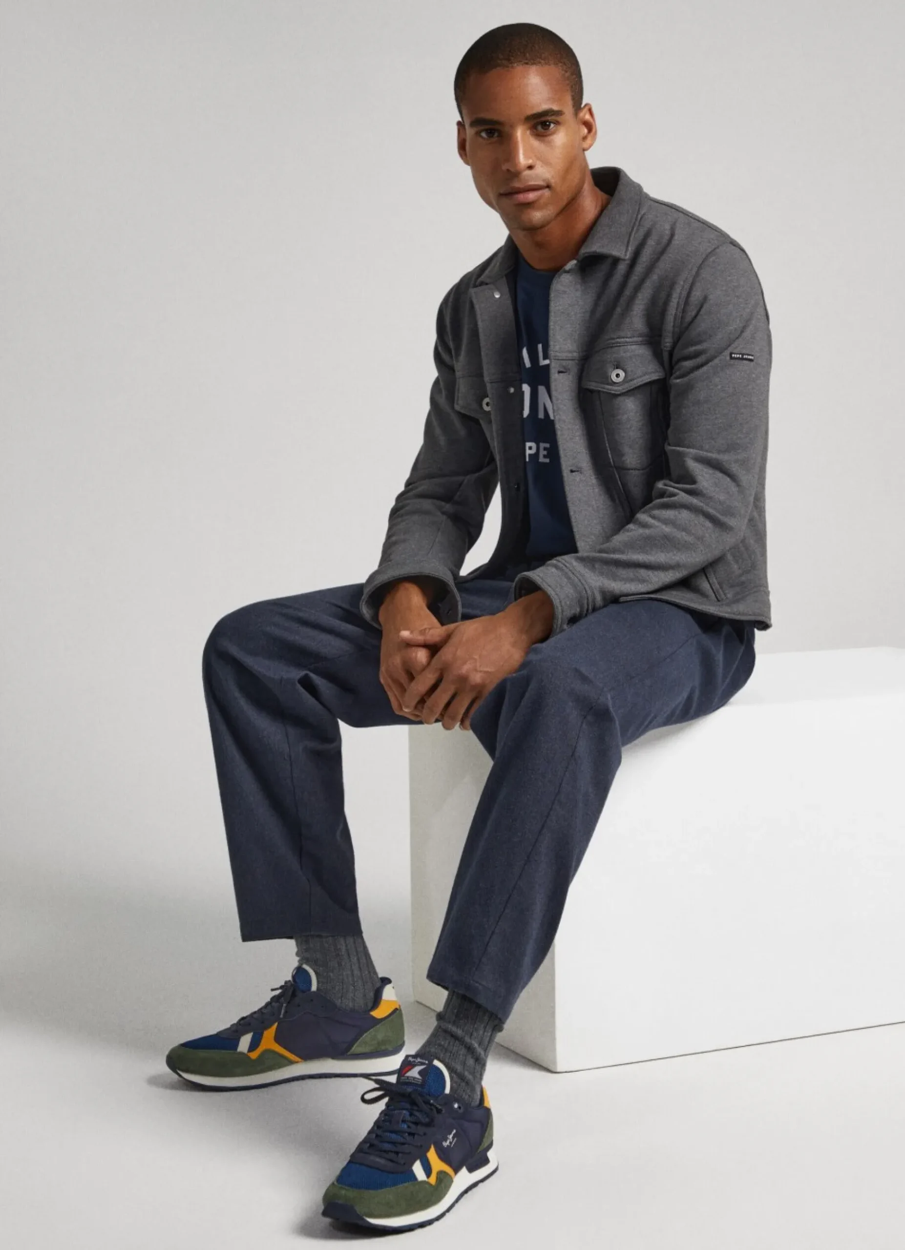Homem Pepe Jeans Sapatilhas>Sapatilhas Running Brit Heritage