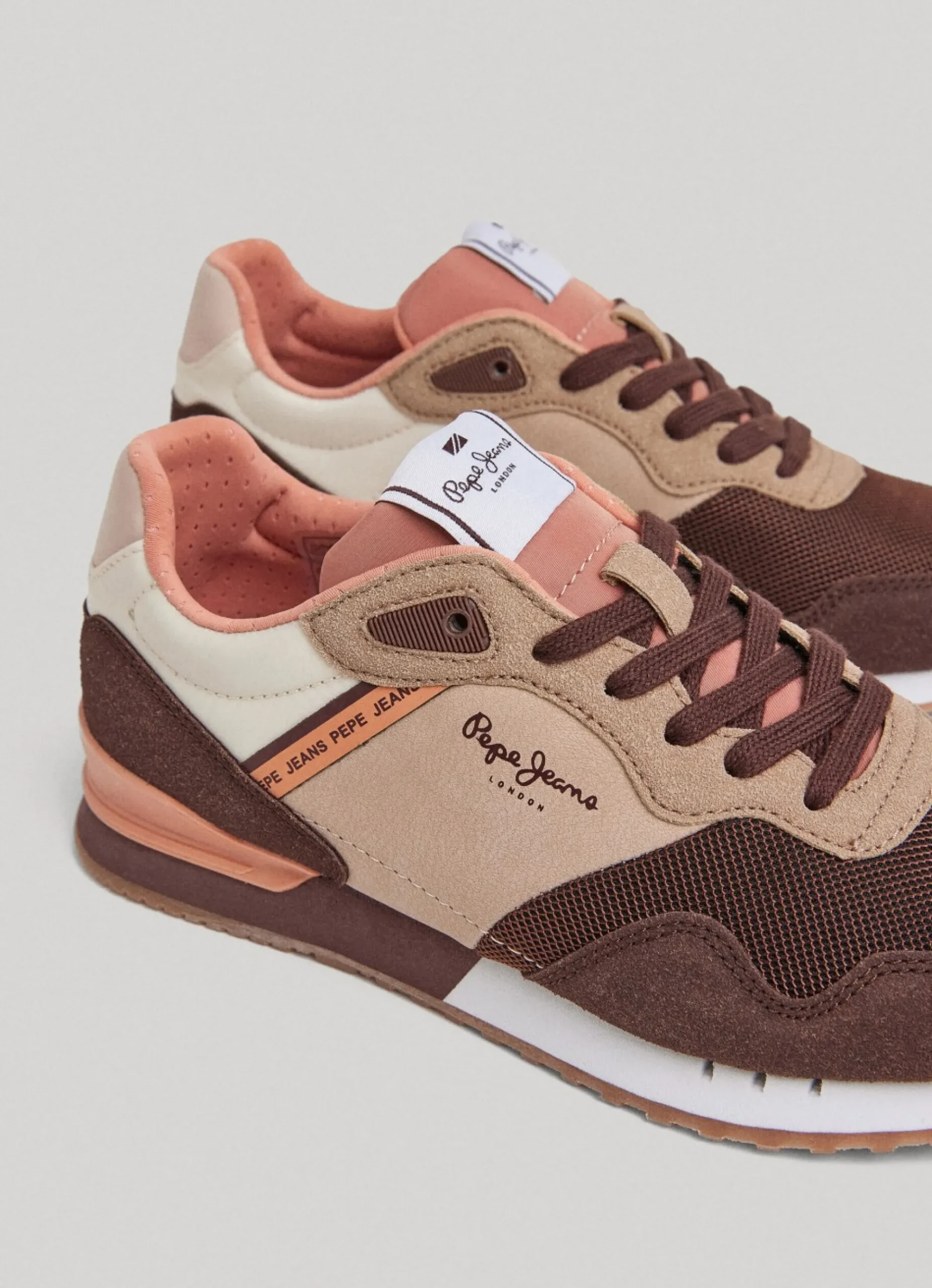 Mulher Pepe Jeans Sapatilhas>Sapatilhas Running London Tawny