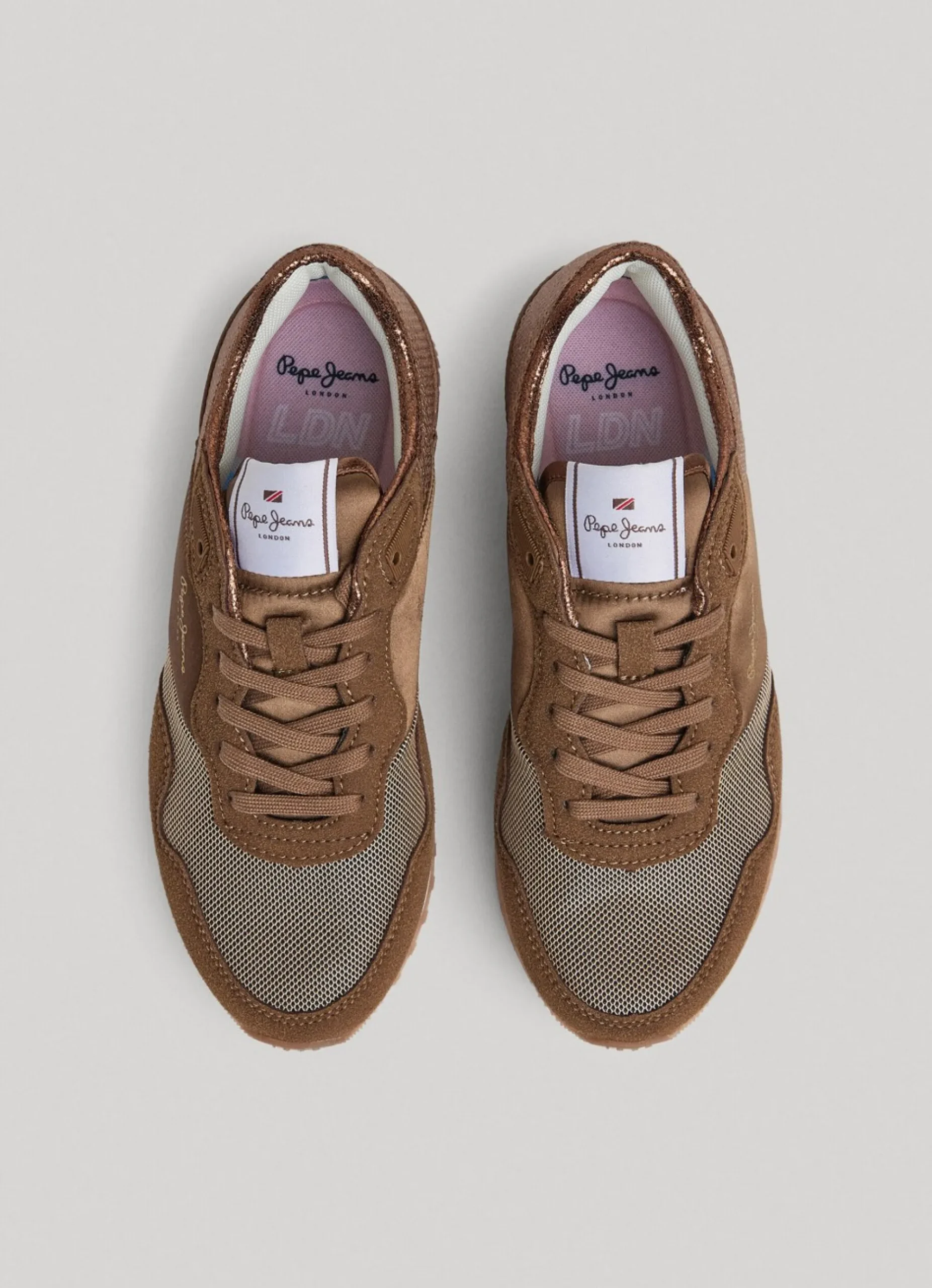 Mulher Pepe Jeans Sapatilhas>Sapatilhas Running London Sequins