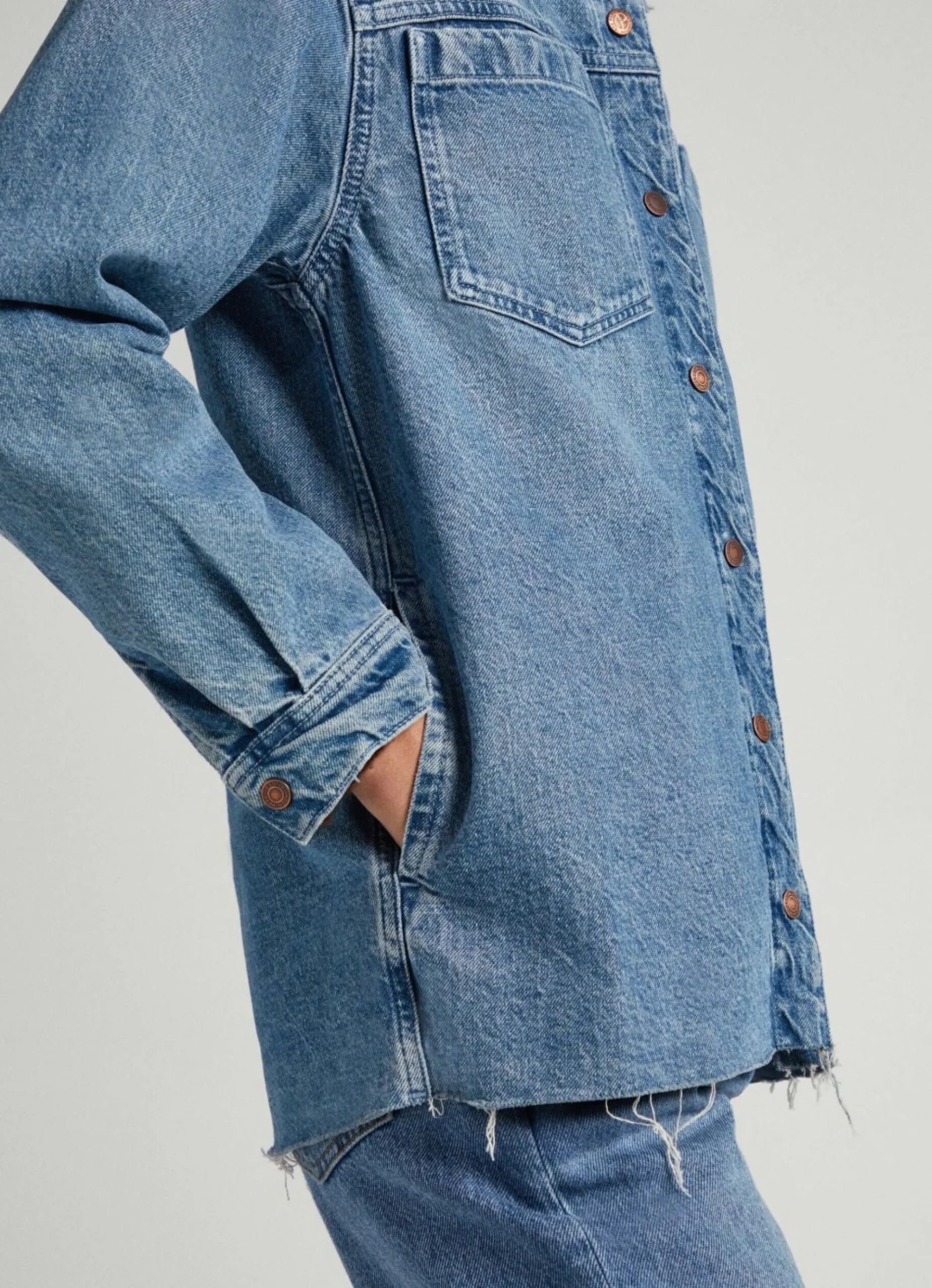 Mulher Pepe Jeans Camisas E Blusas>Sobrecamisa Regular Fit
