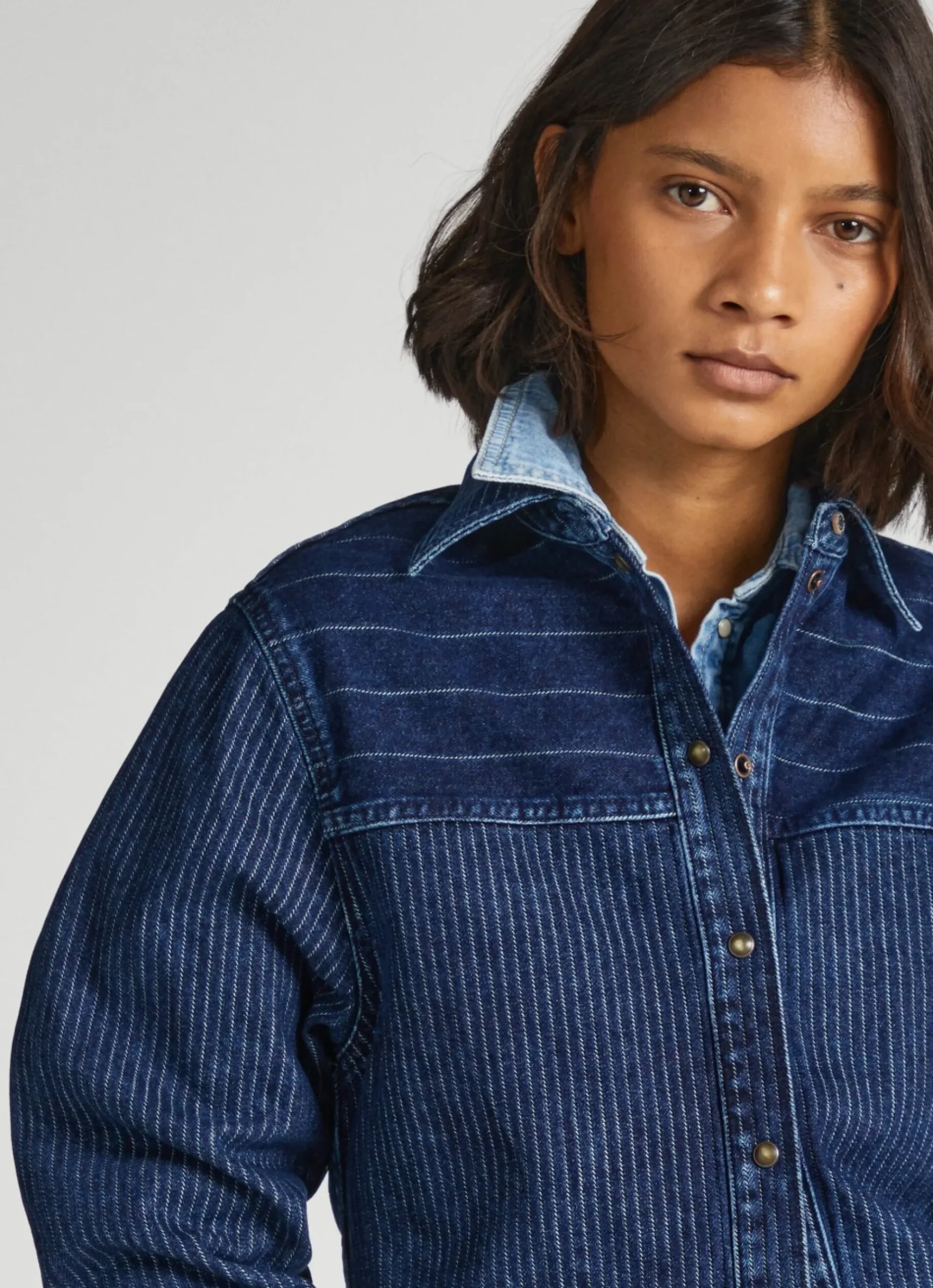 Mulher Pepe Jeans Camisas E Blusas>Sobrecamisa Regular Fit