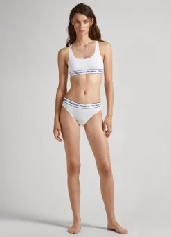 Mulher Pepe Jeans Underwear>Sutia Desportivo De Algodao