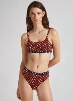 Mulher Pepe Jeans Underwear>Sutia Padrao Geometrico