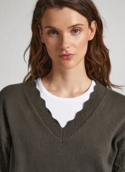 Mulher Pepe Jeans Malhas E Cardigans><noscript><img width=
