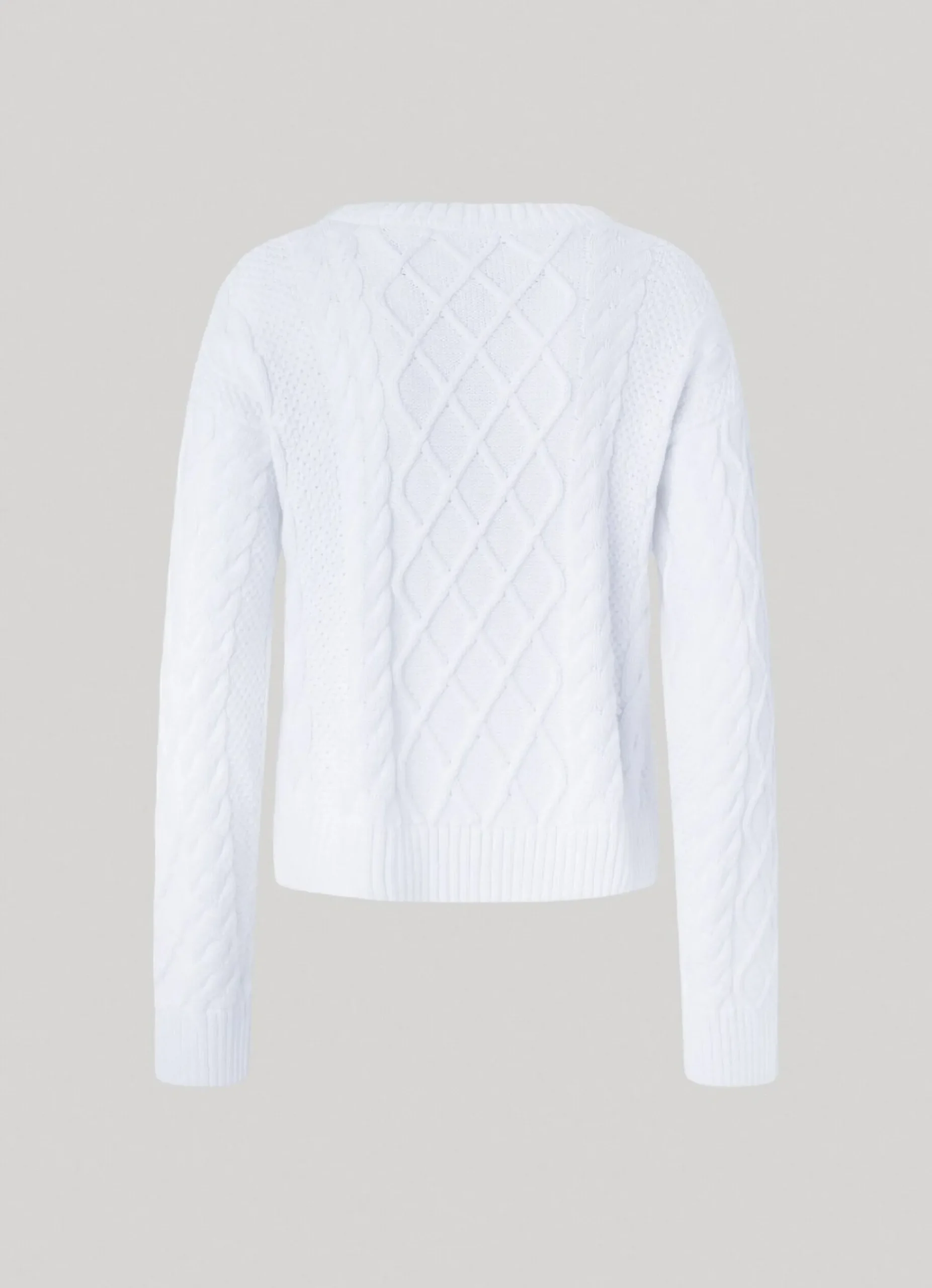 Mulher Pepe Jeans Malhas>Sweater De Malha Entrancada